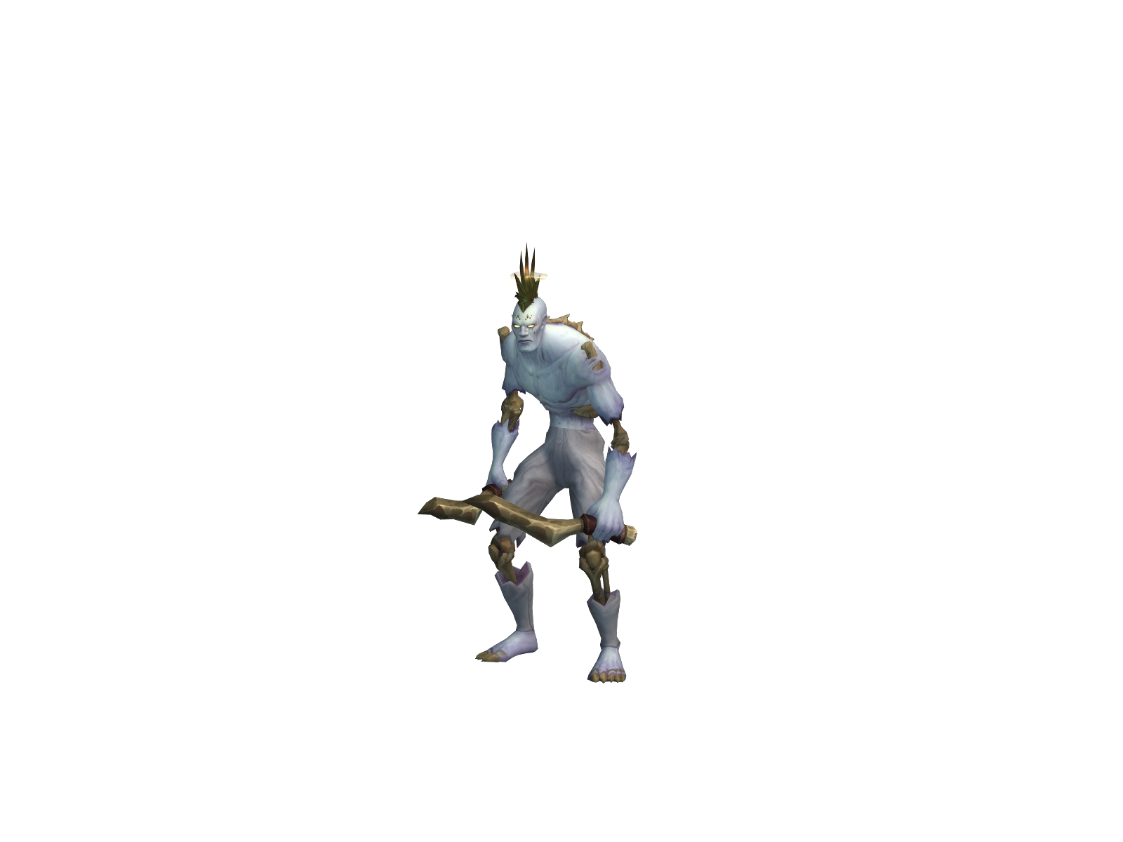Foxu 3D character render