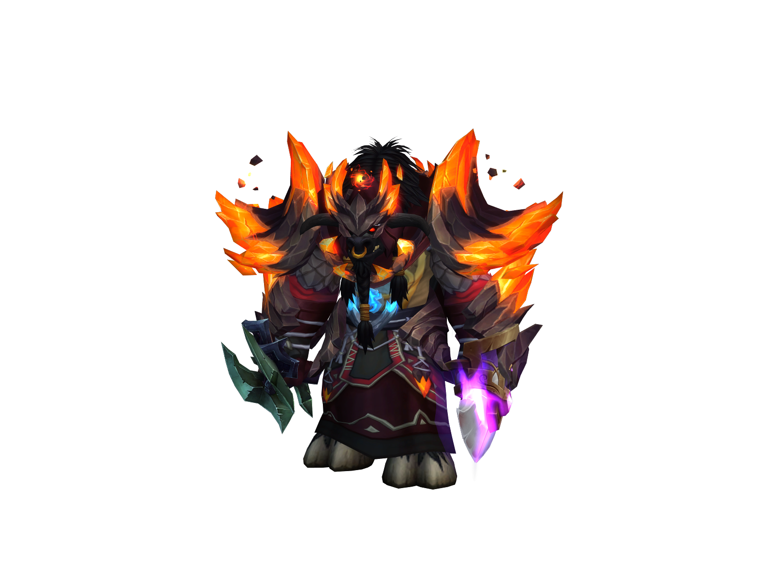Neyvin 3D character render