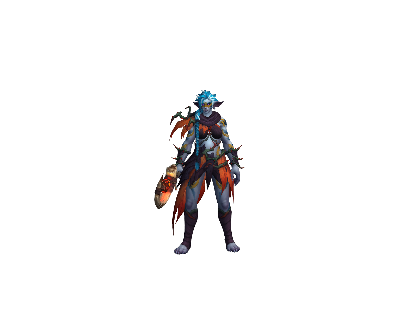 Rye 3D character render