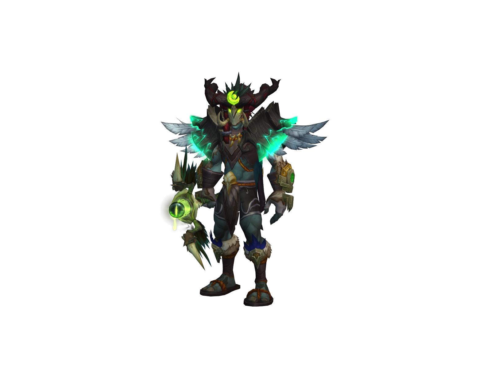Sidwar 3D character render