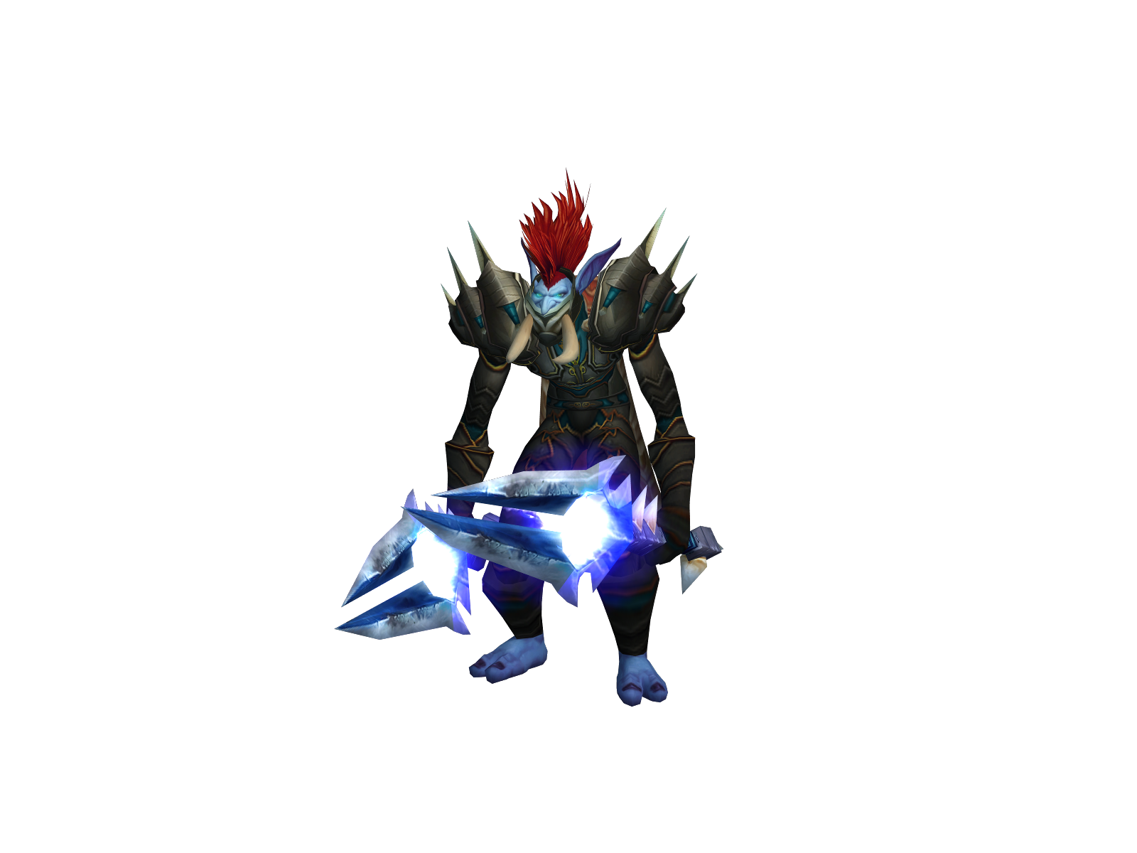 Hellequin 3D character render