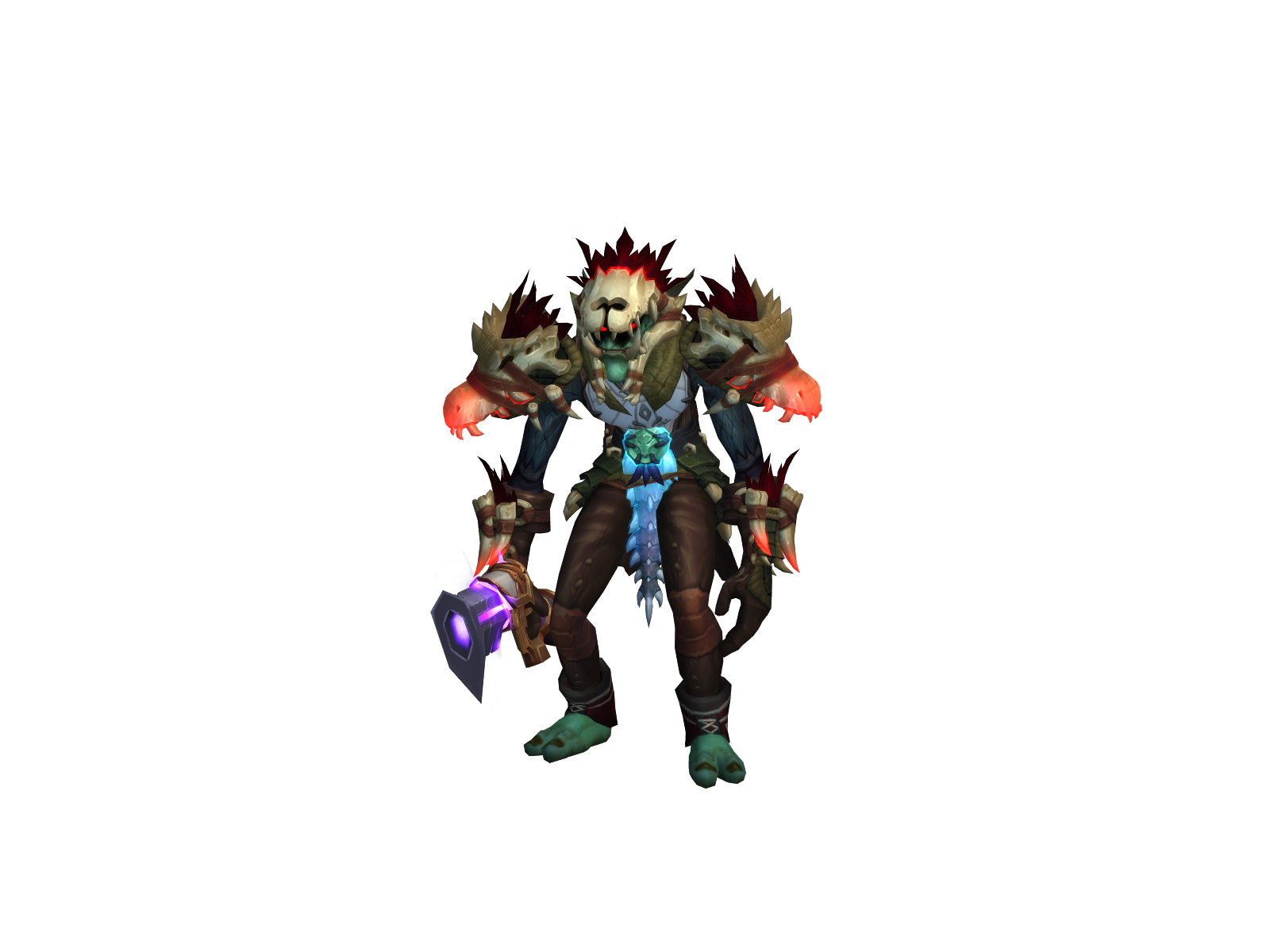 Zedraikis 3D character render