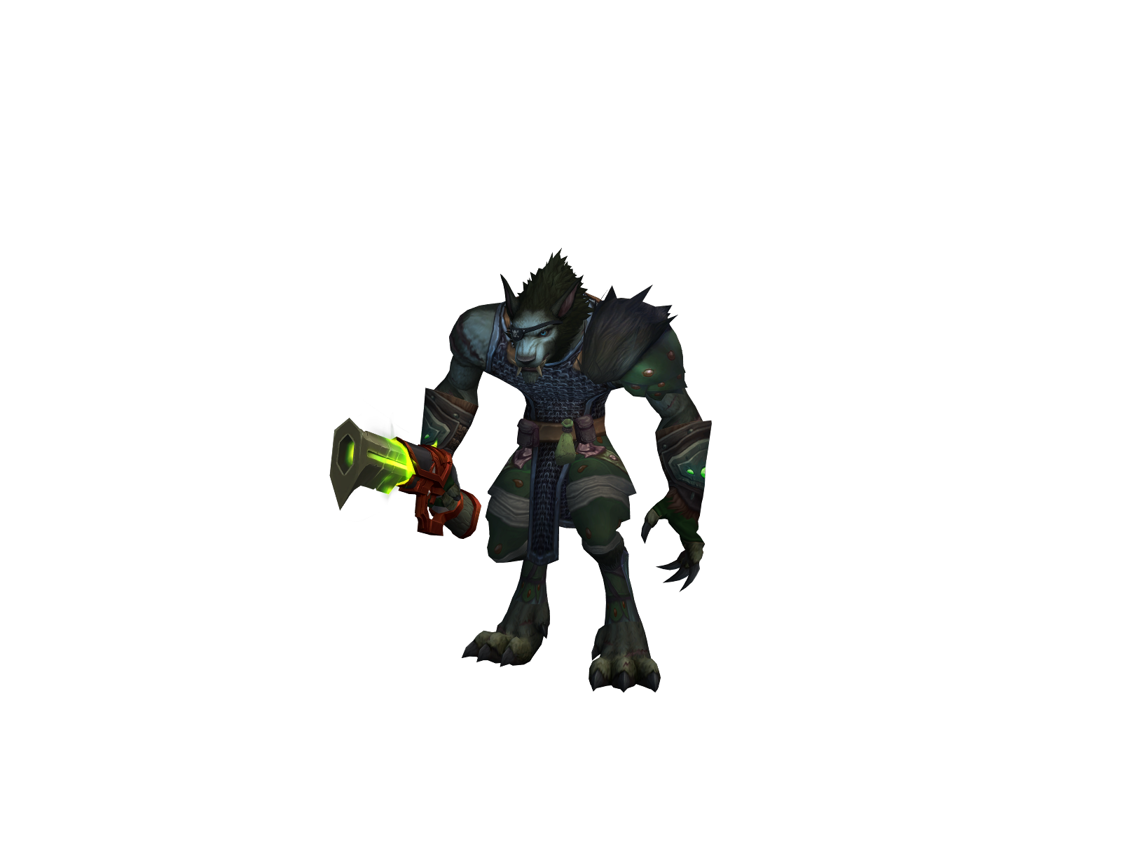 Harcat 3D character render