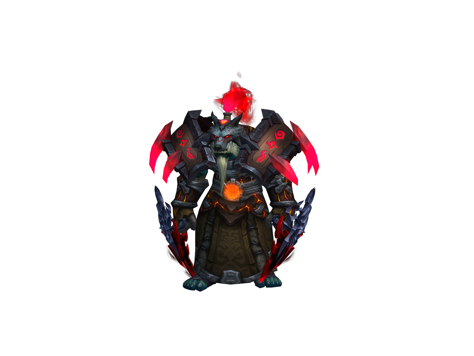 Allicrusher 3D character render