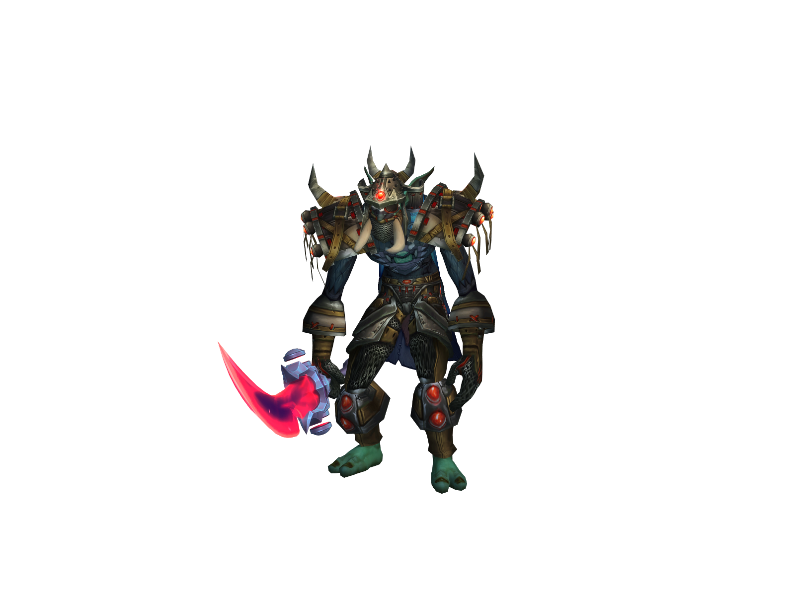 Mockulucâ 3D character render