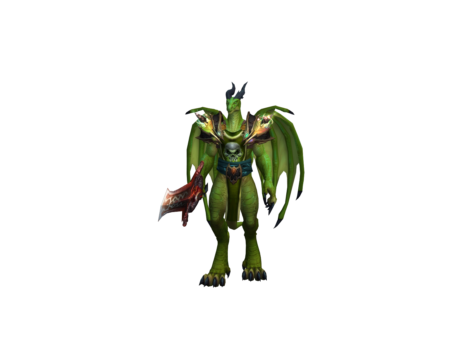 Dragondeez 3D character render