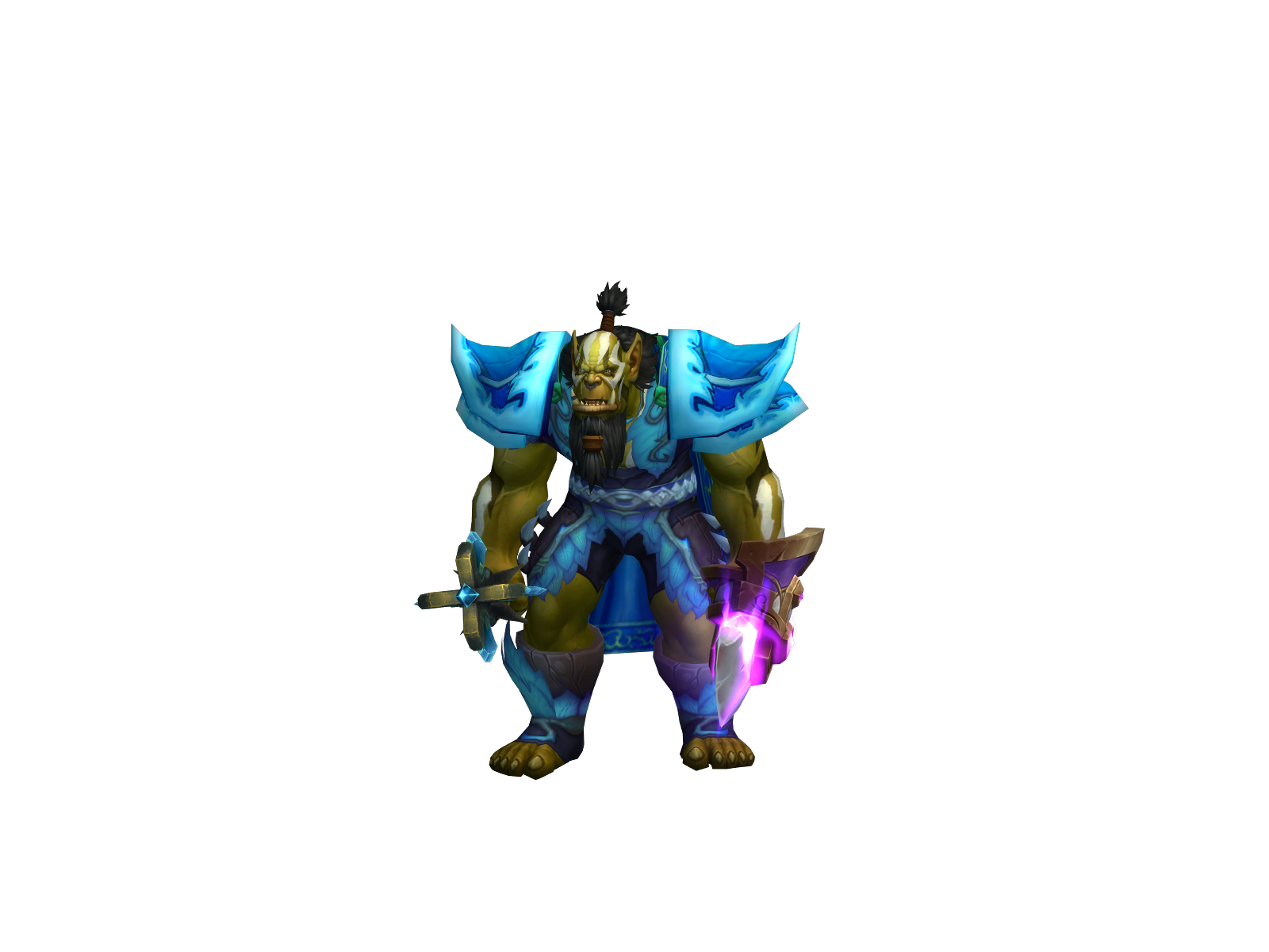 Btu 3D character render