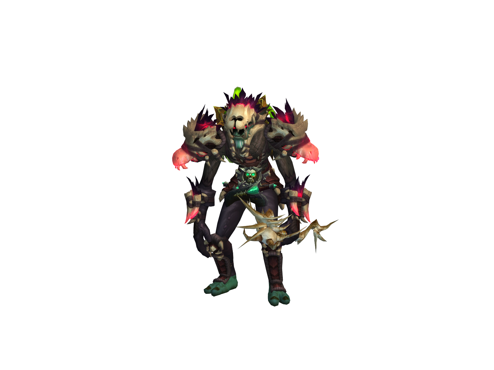 Rikttor 3D character render