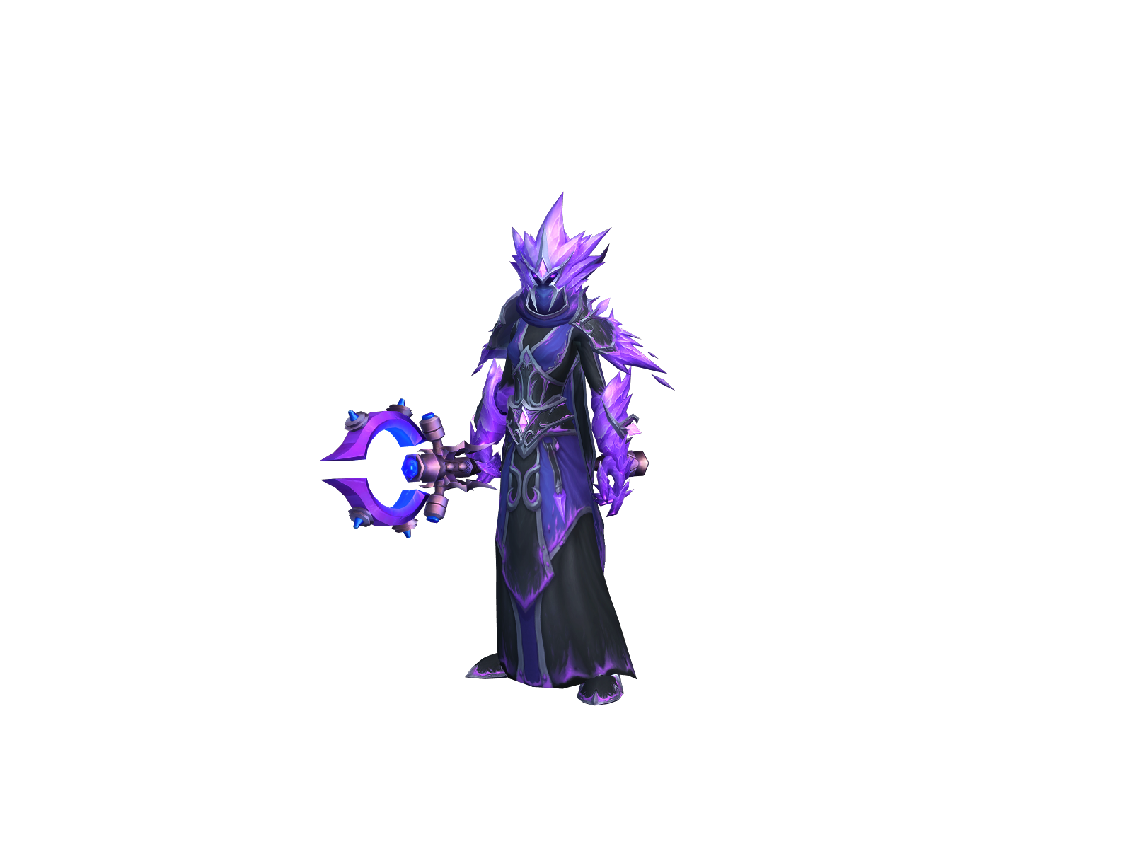 Thassrella 3D character render