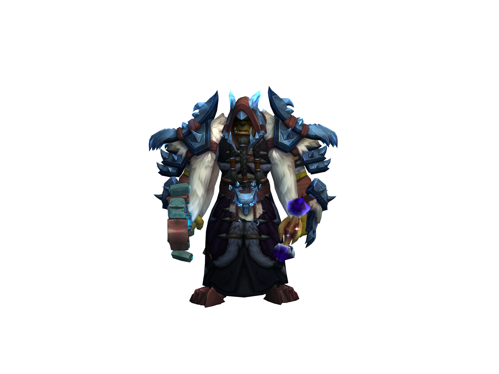 Kromax 3D character render