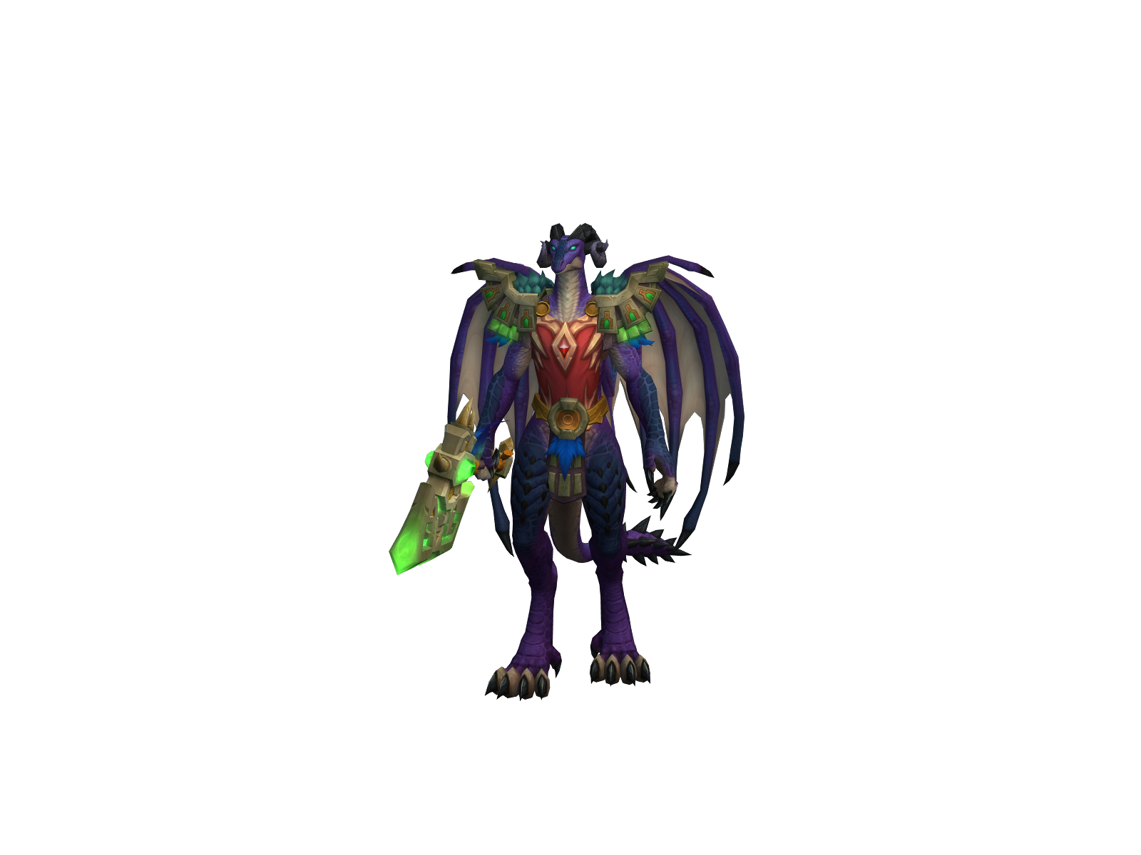 Athenasabre 3D character render