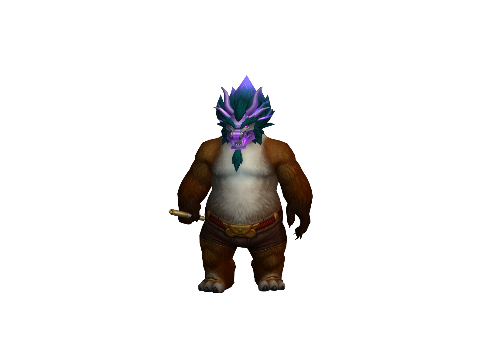 Pelice 3D character render