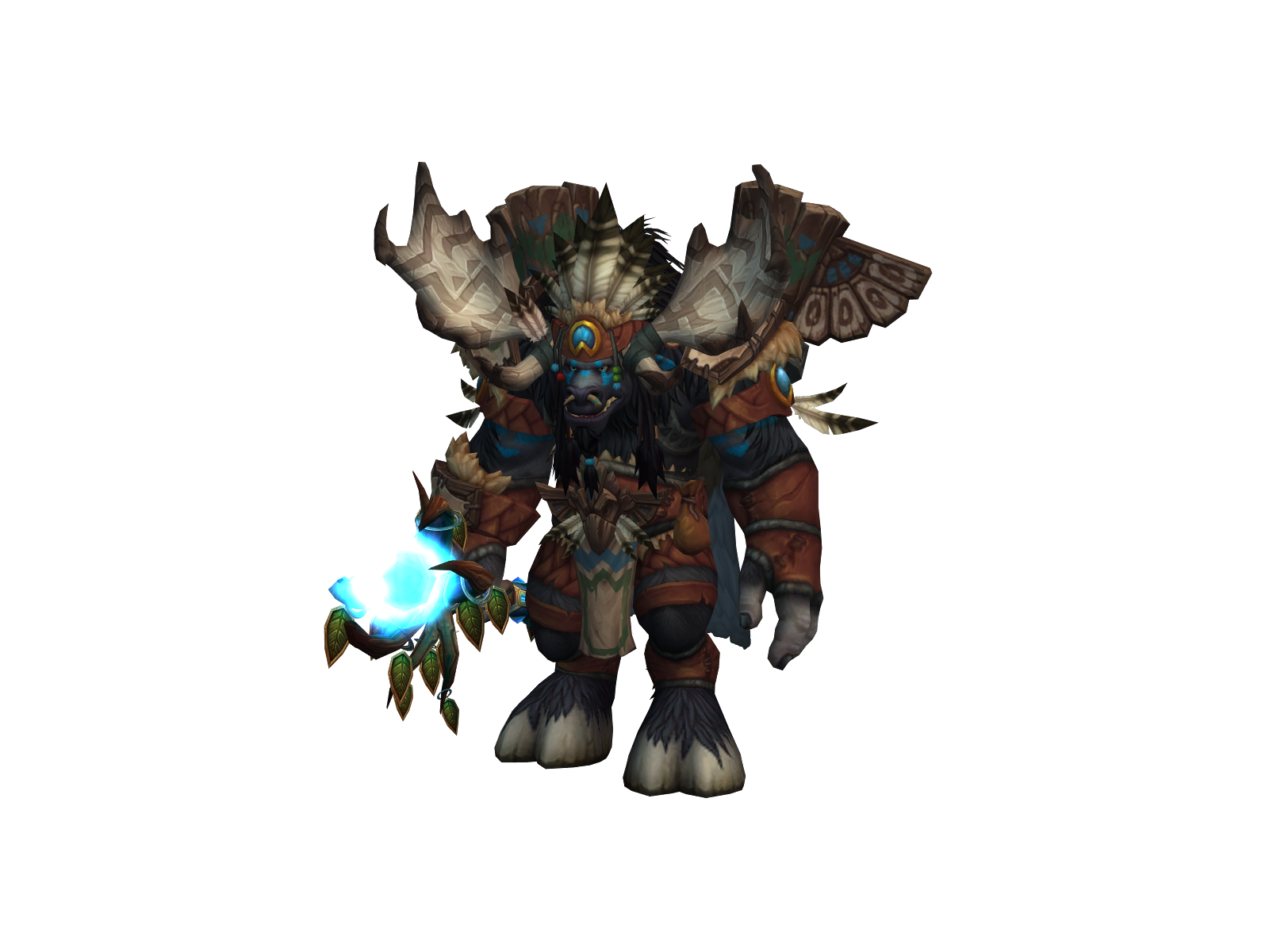 Hupa 3D character render
