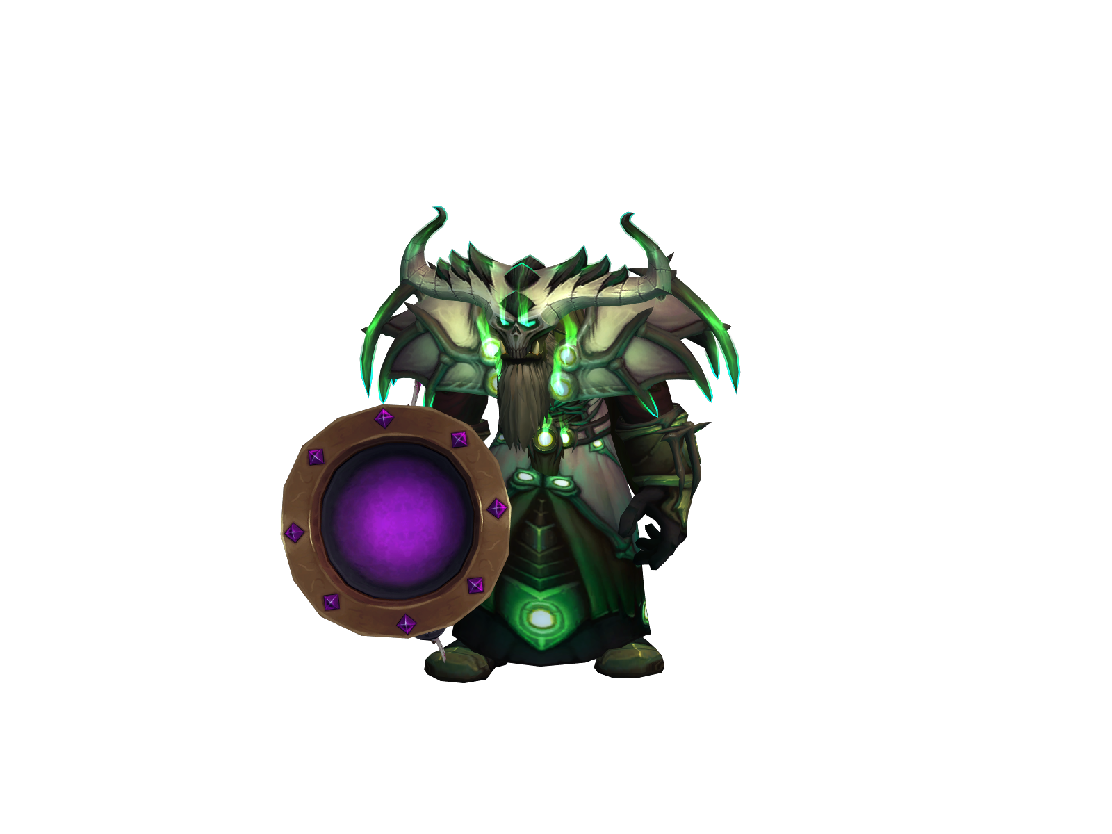 Gùldàn 3D character render