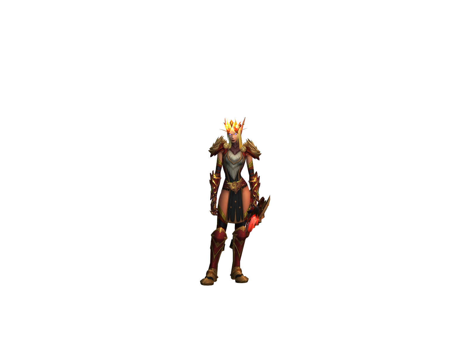 Valkyr 3D character render