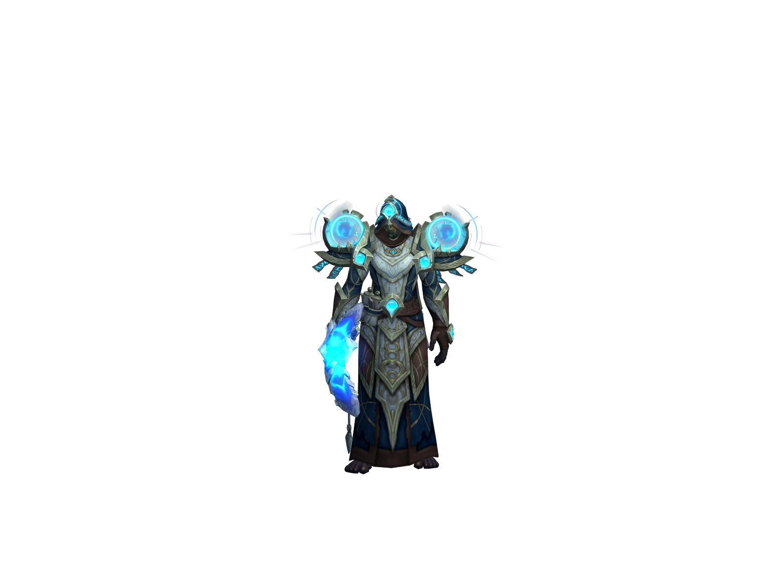 Freezer 3D character render