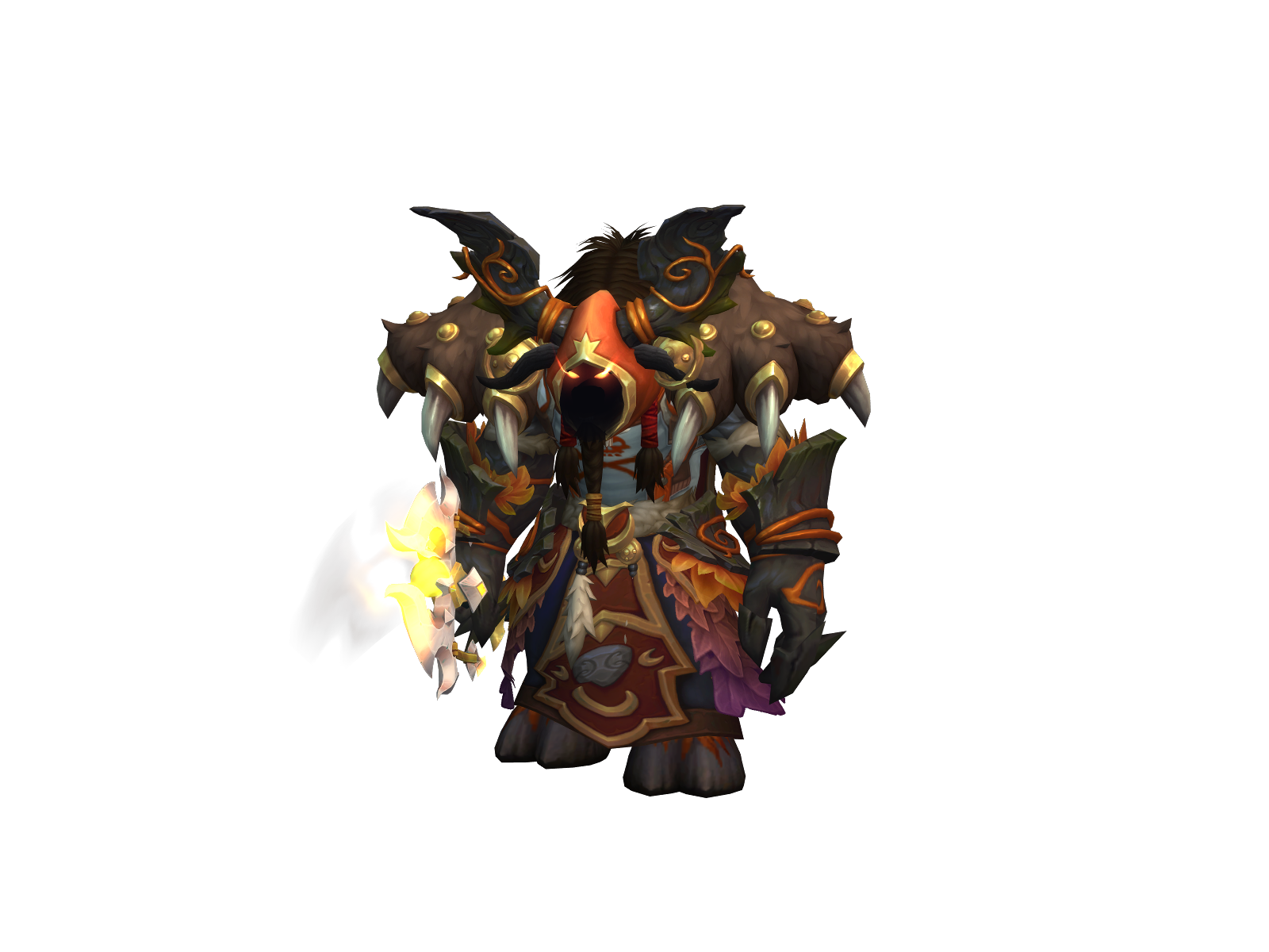 Oruggule 3D character render