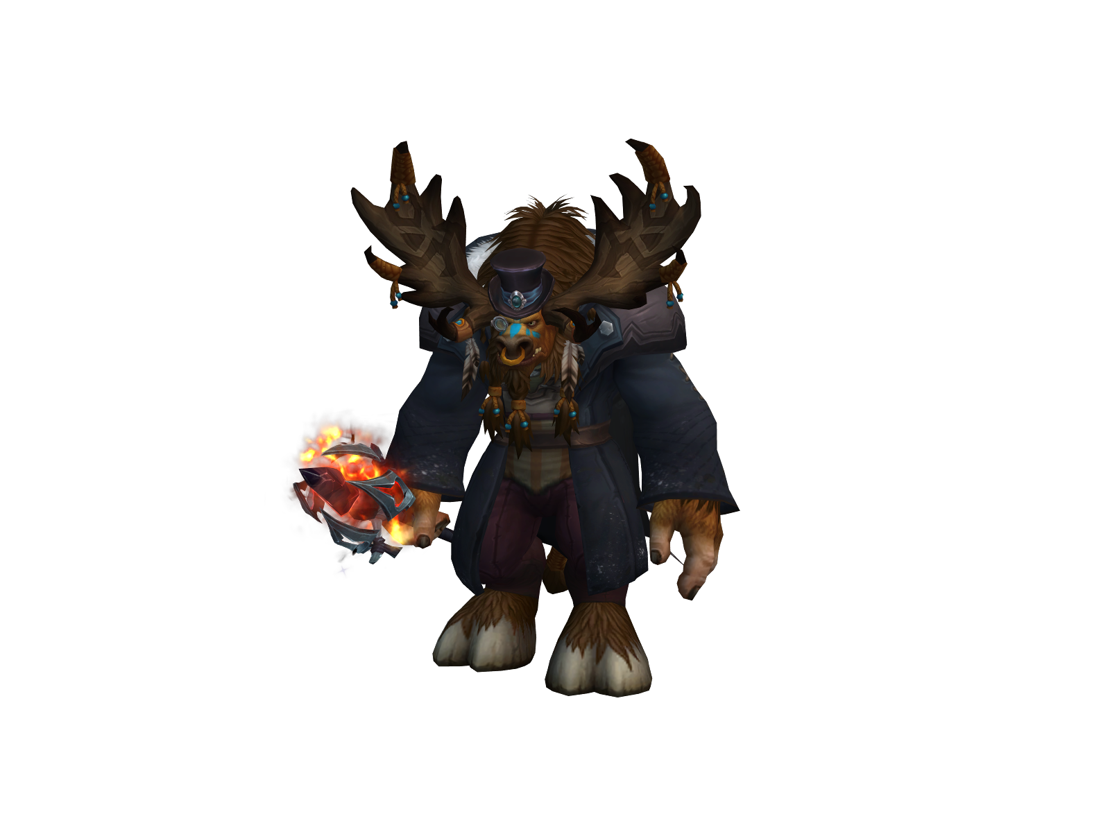 Frostbringer 3D character render