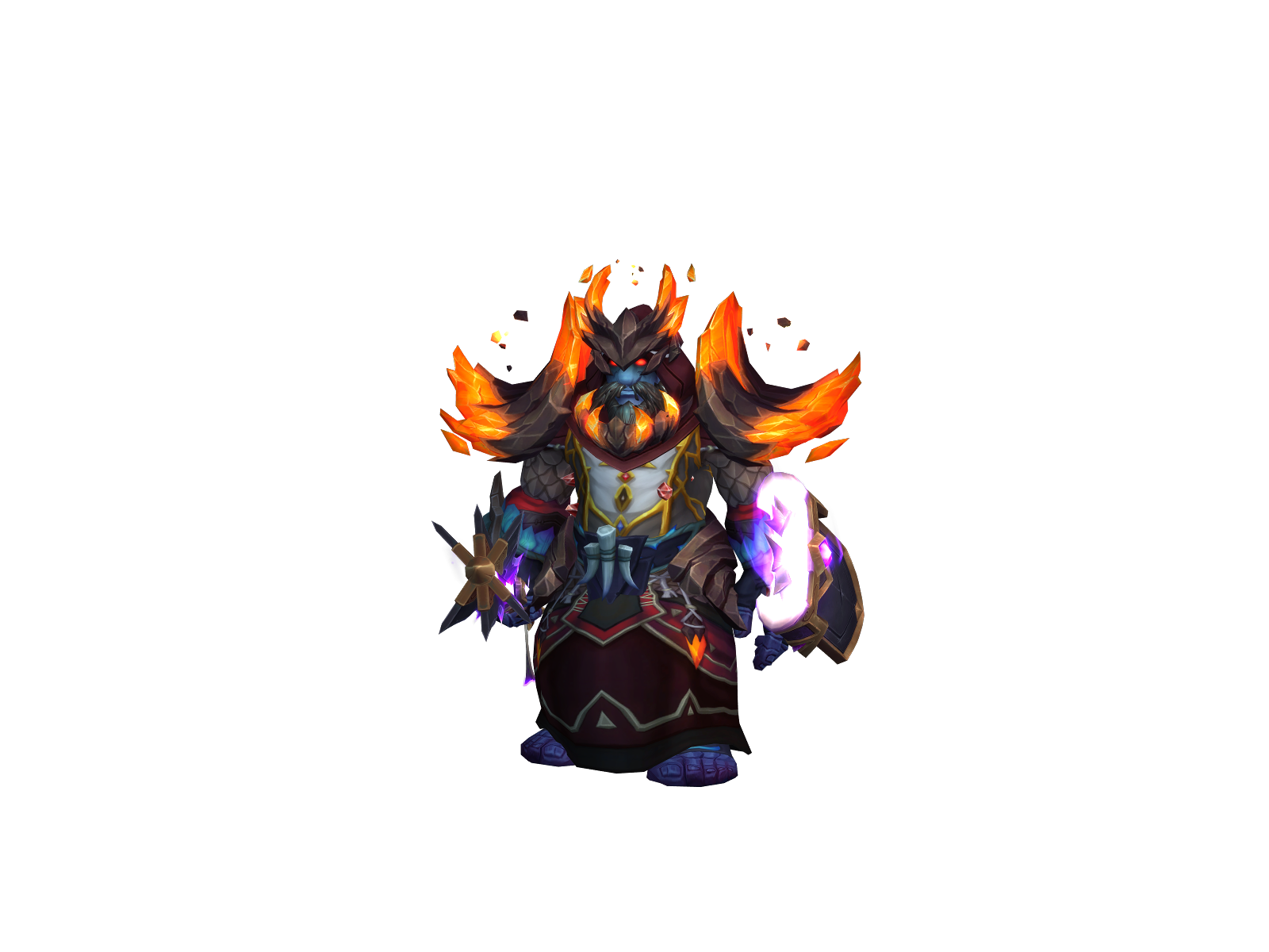 Wilmington 3D character render
