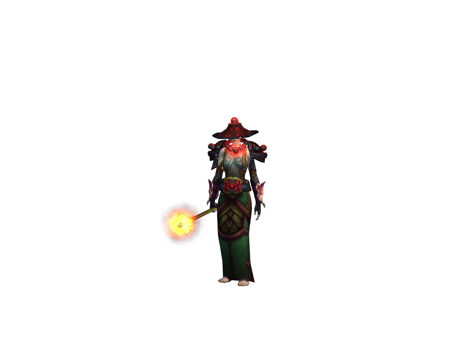 Foxirens 3D character render