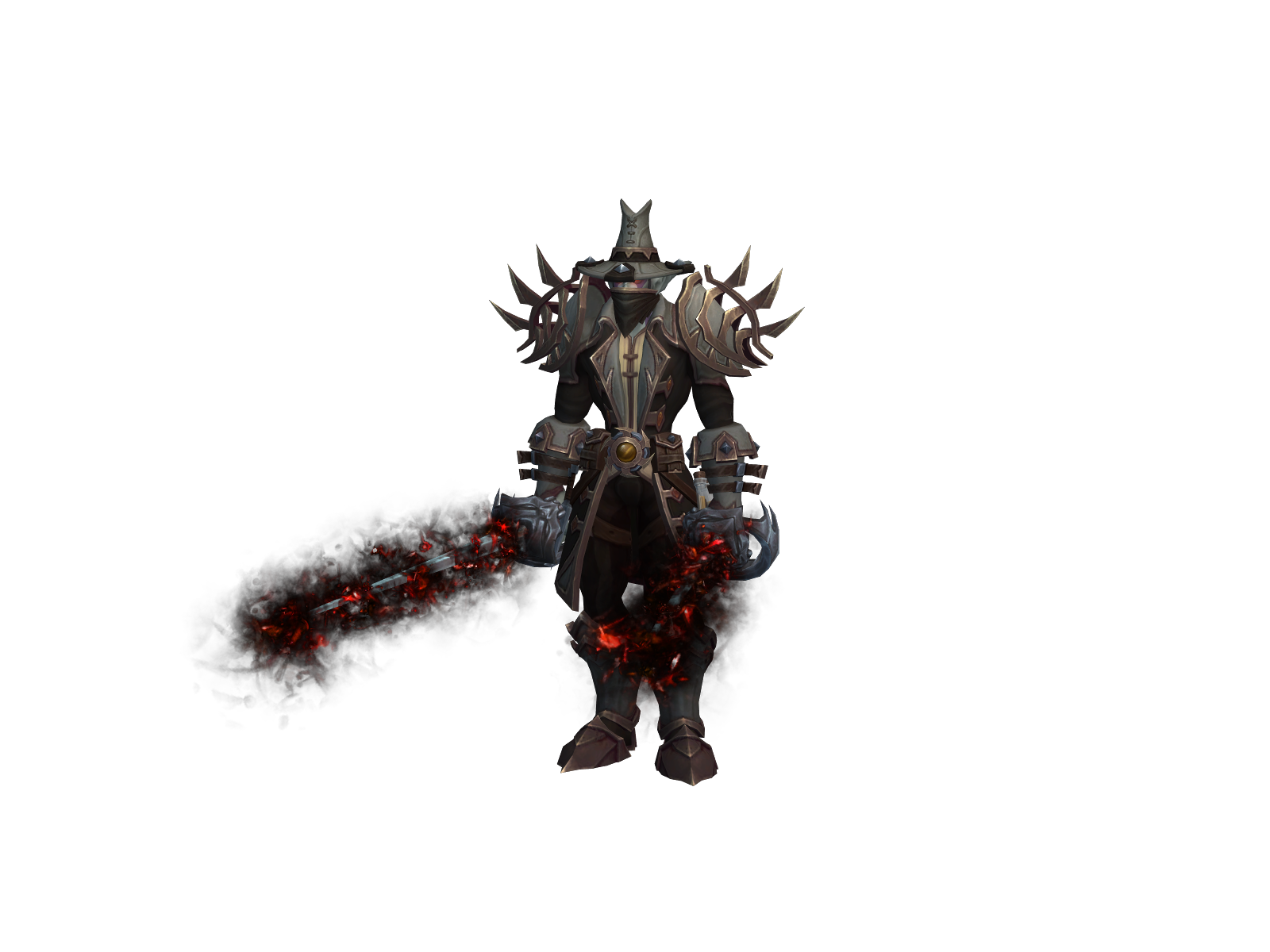 Schayde 3D character render