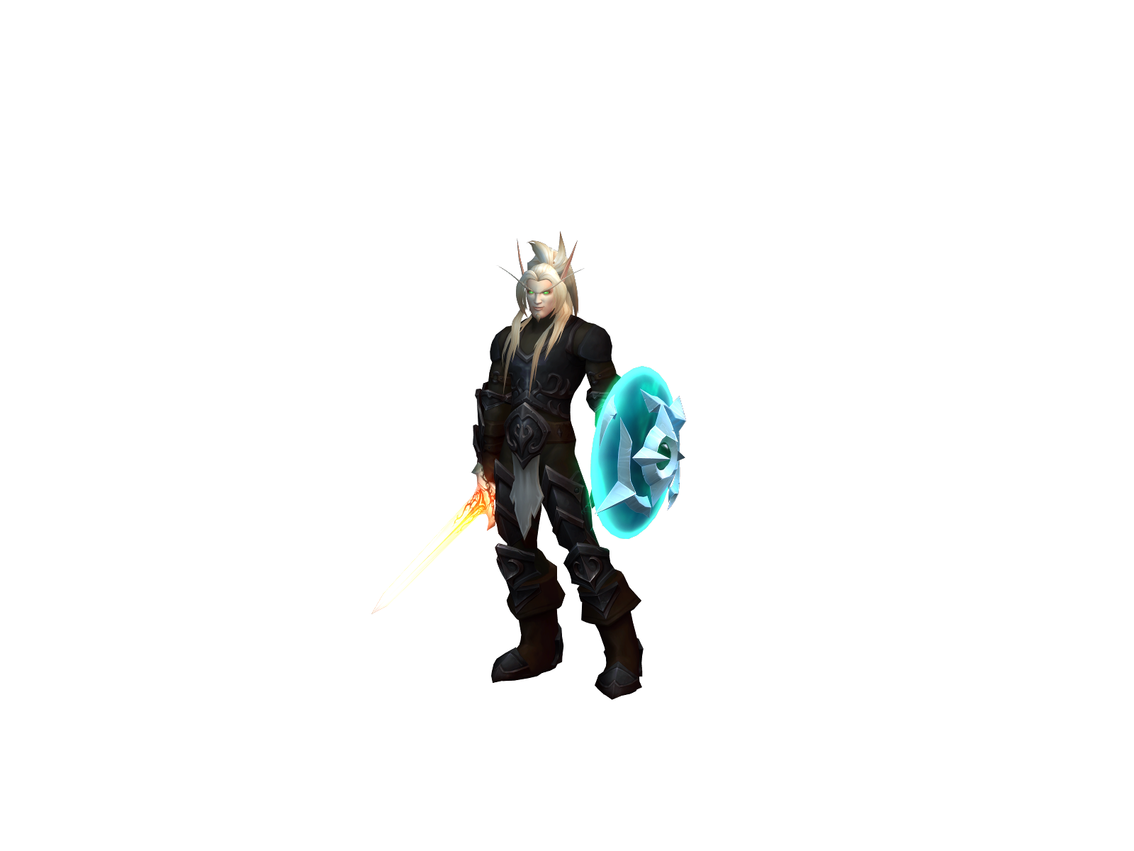Silverhaze 3D character render
