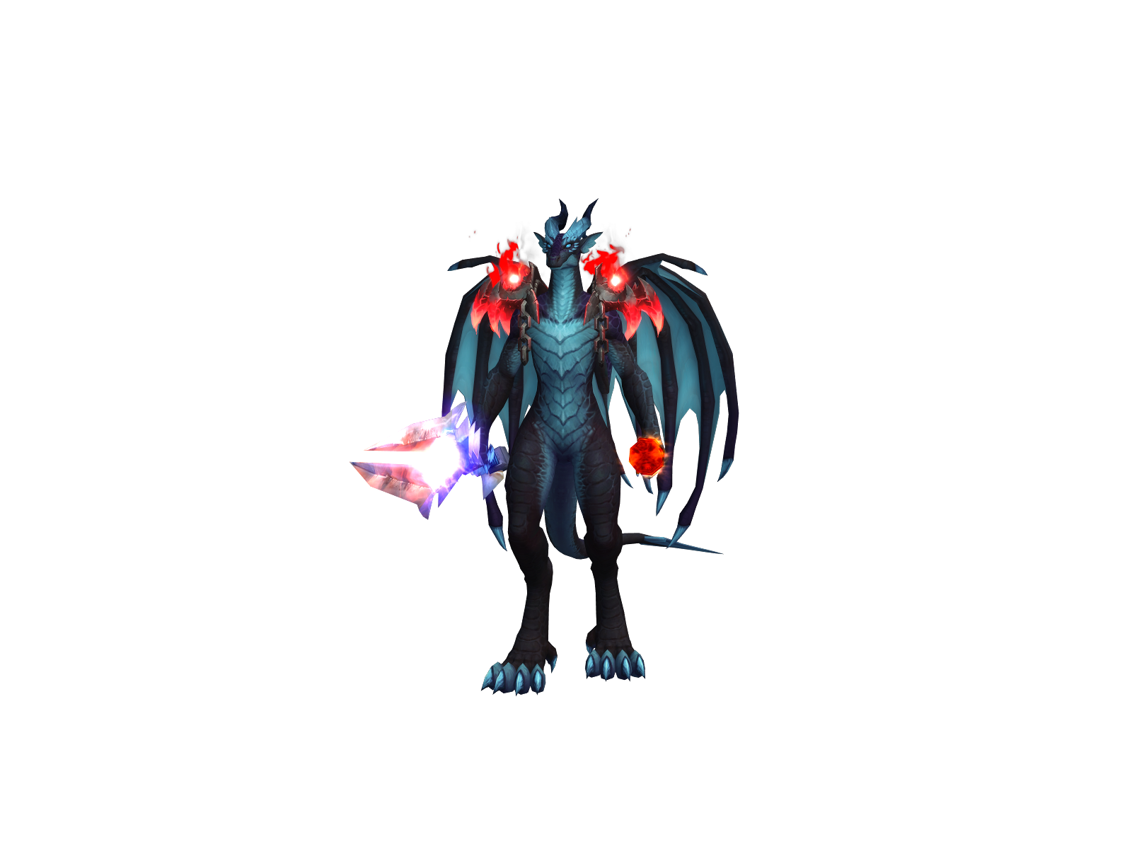 Draggussy 3D character render