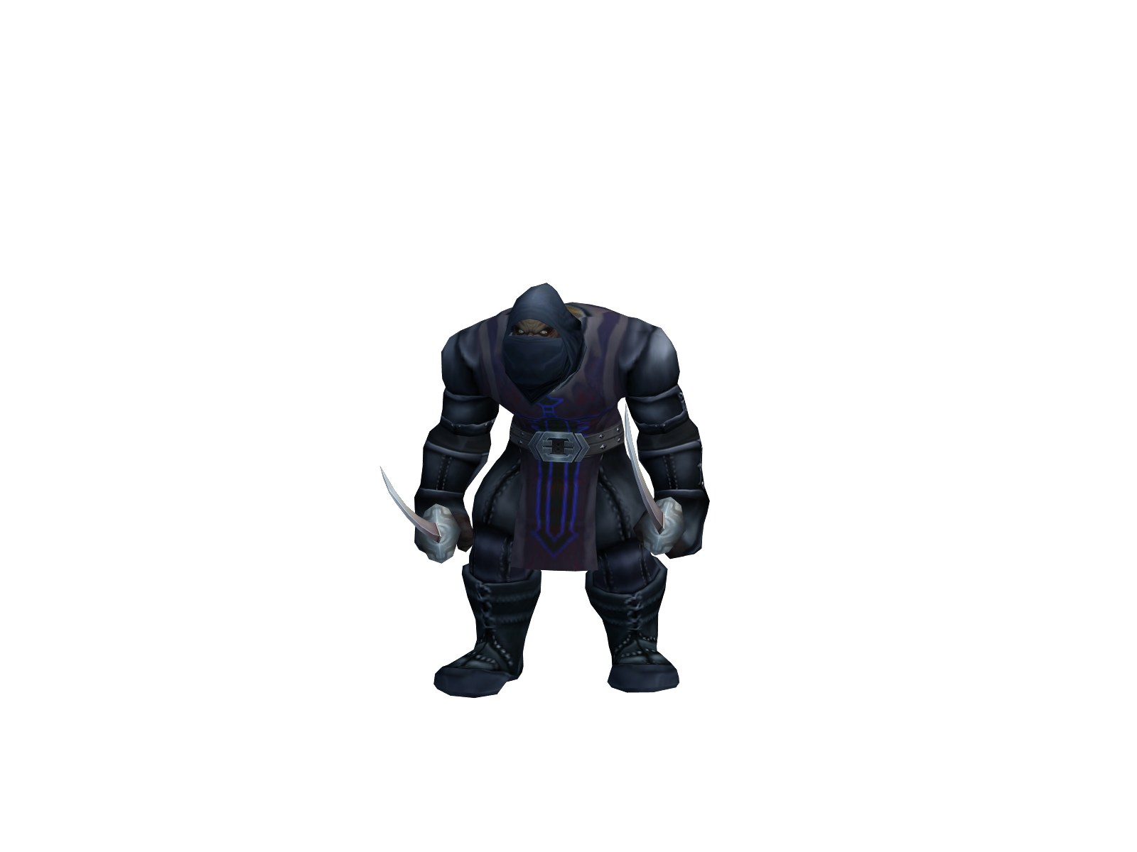 Crazyoldman 3D character render