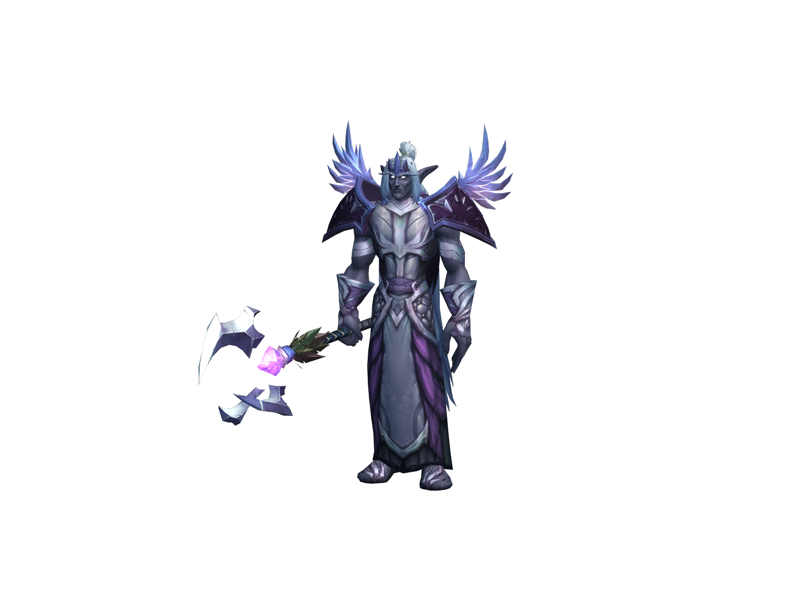 Hollinar 3D character render