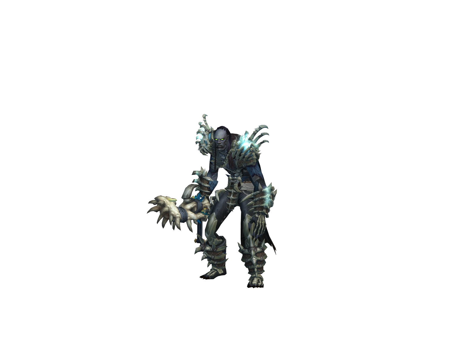 Dimmak 3D character render
