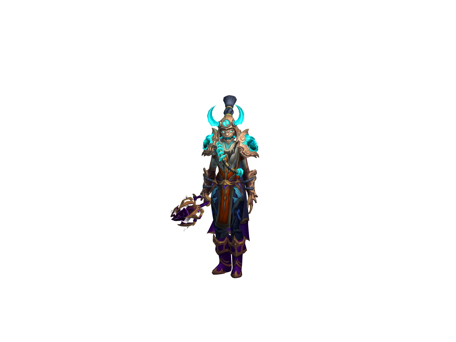 Glase 3D character render