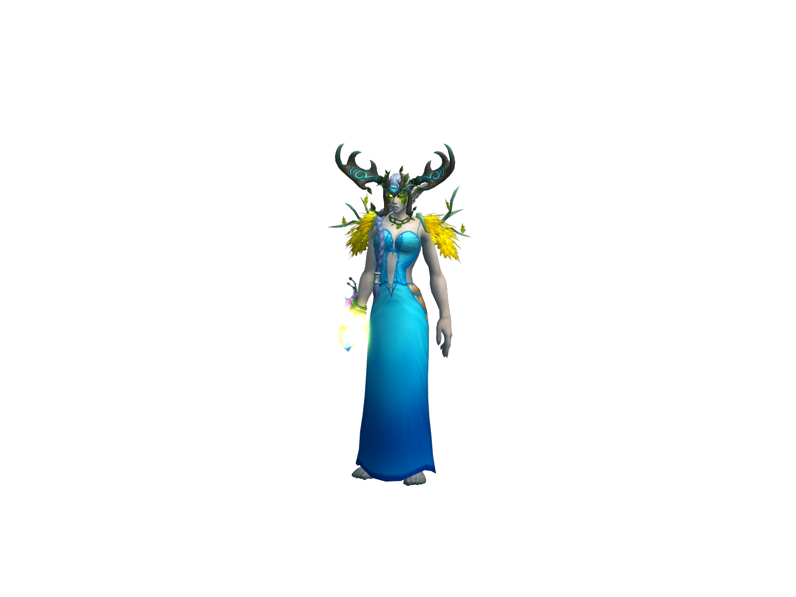 Leafcat 3D character render