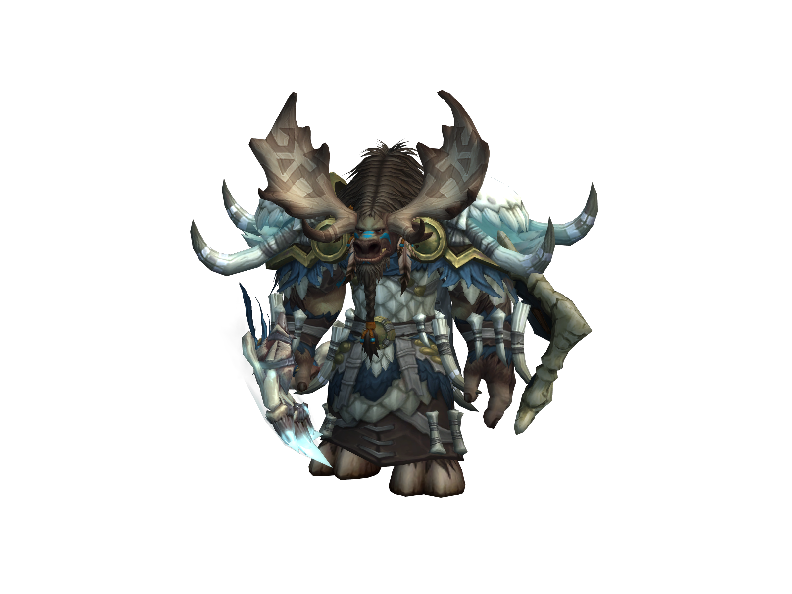 Manitou 3D character render