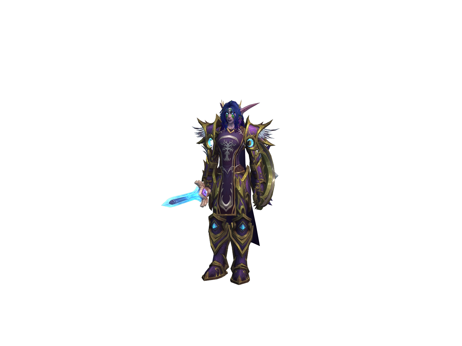 Elodi 3D character render