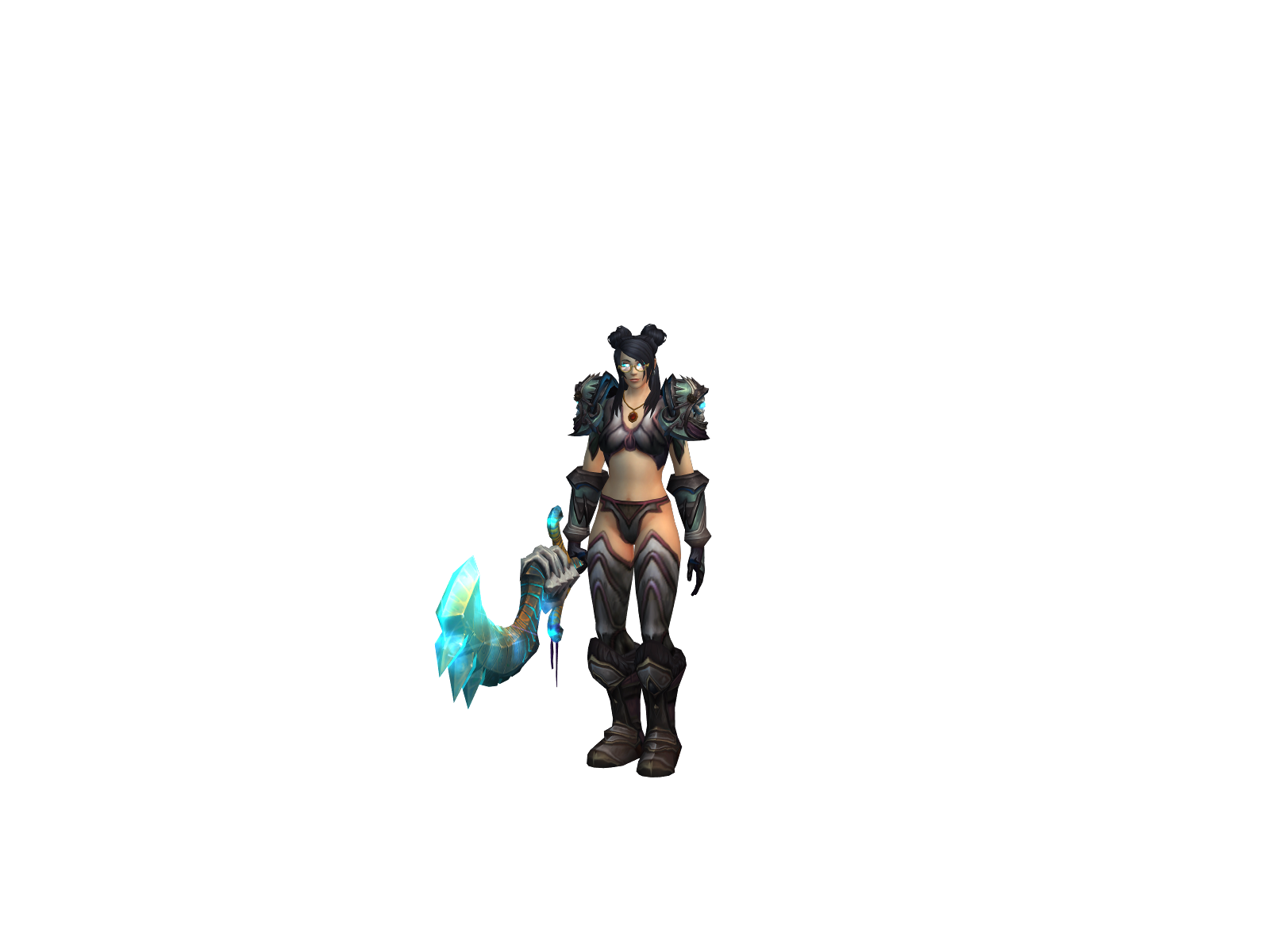 Chelisann 3D character render