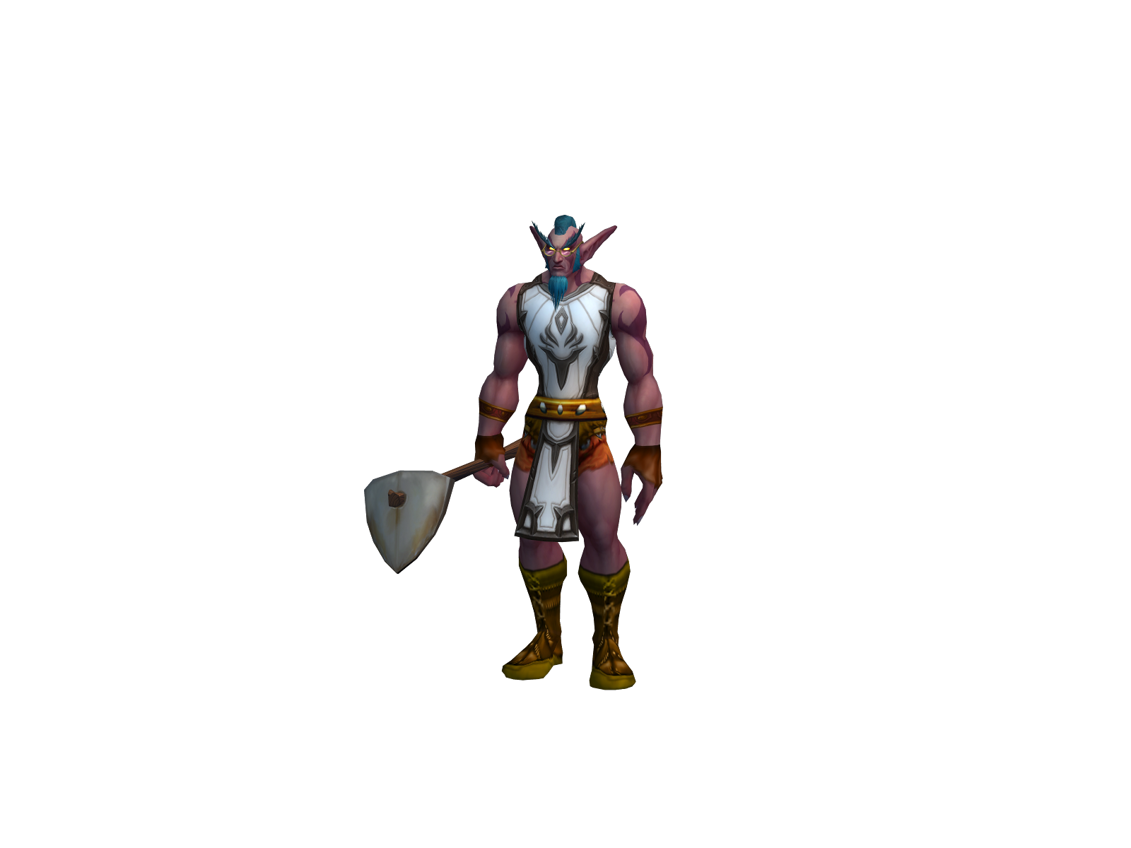 Éarf 3D character render