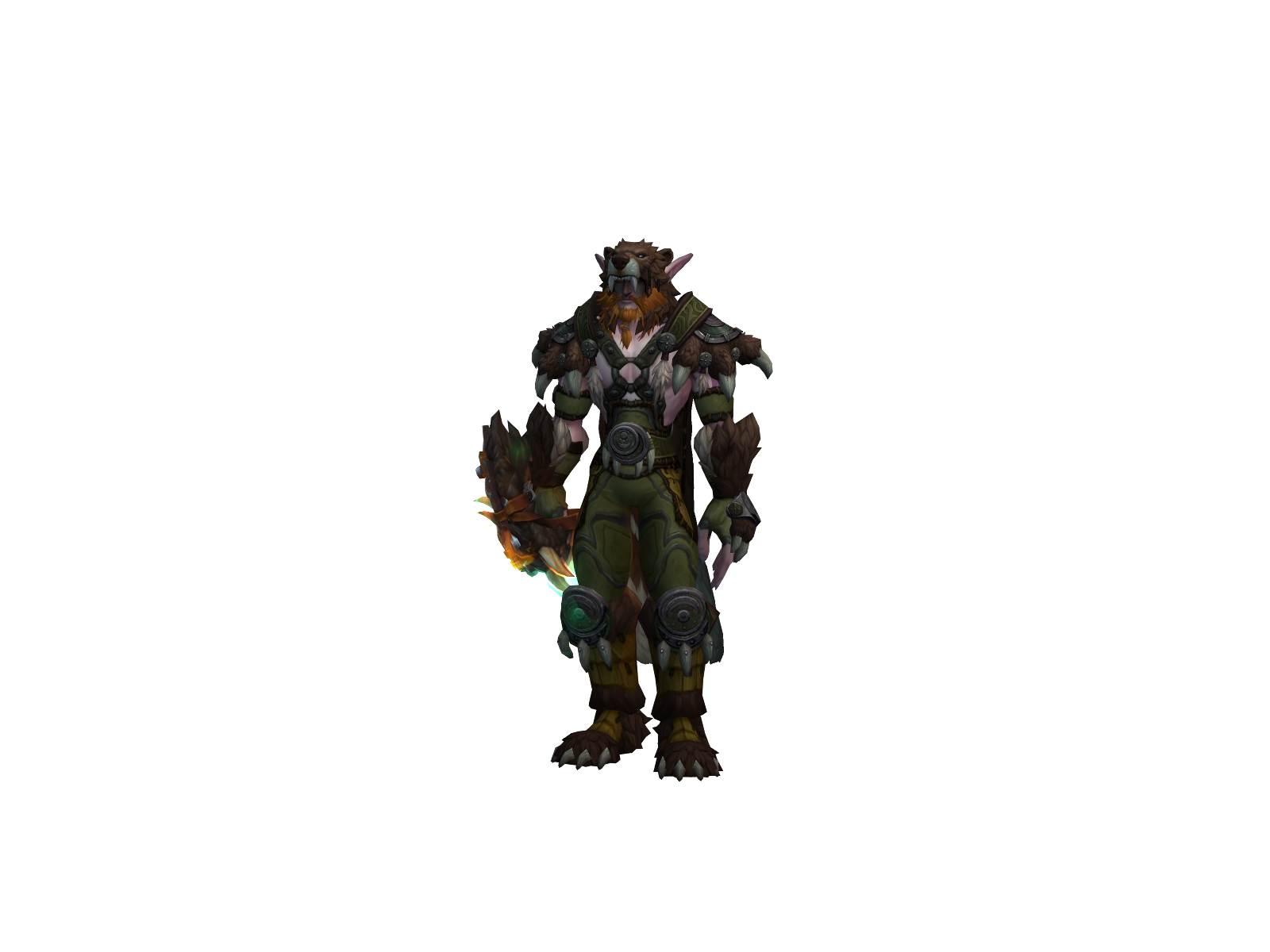 Chamael 3D character render