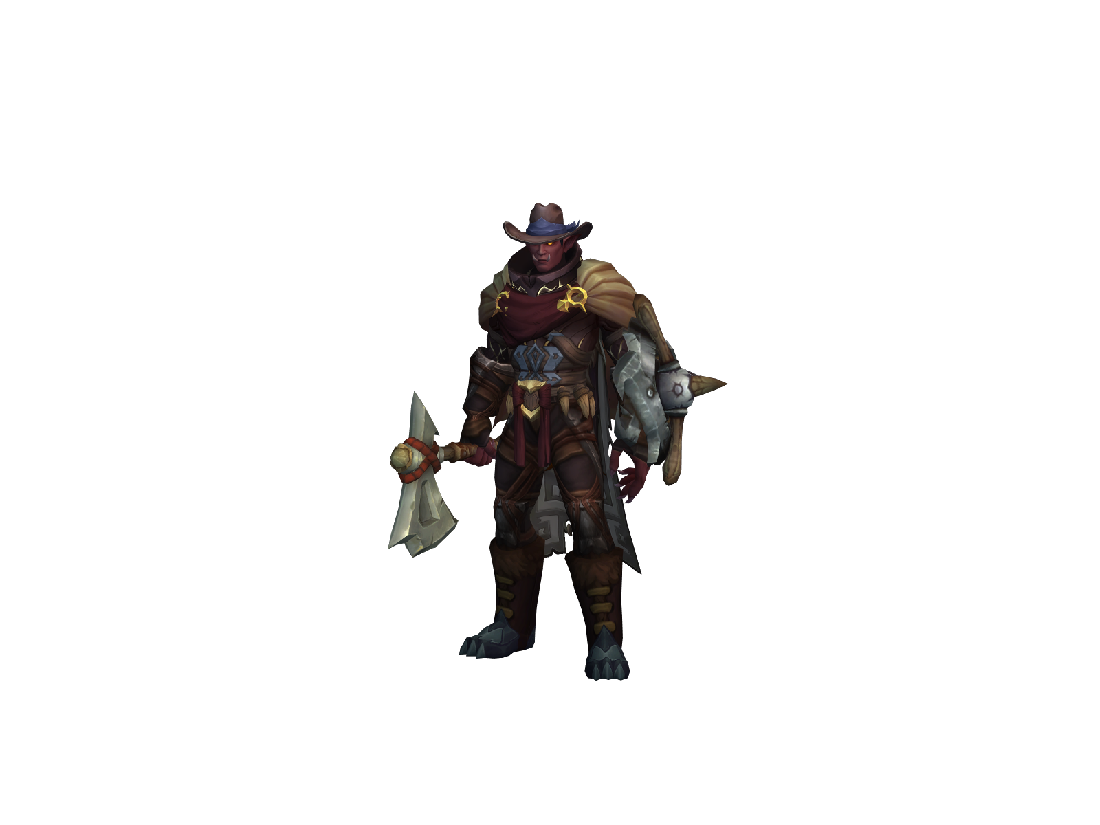 Emberroot 3D character render