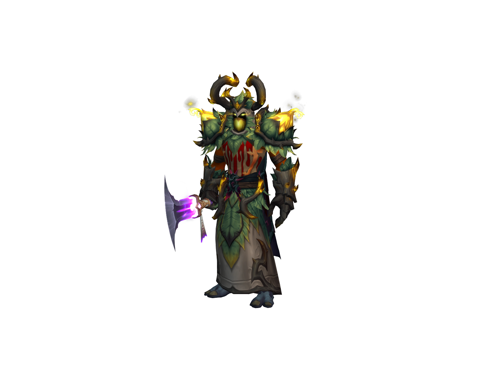 Virabadrasna 3D character render