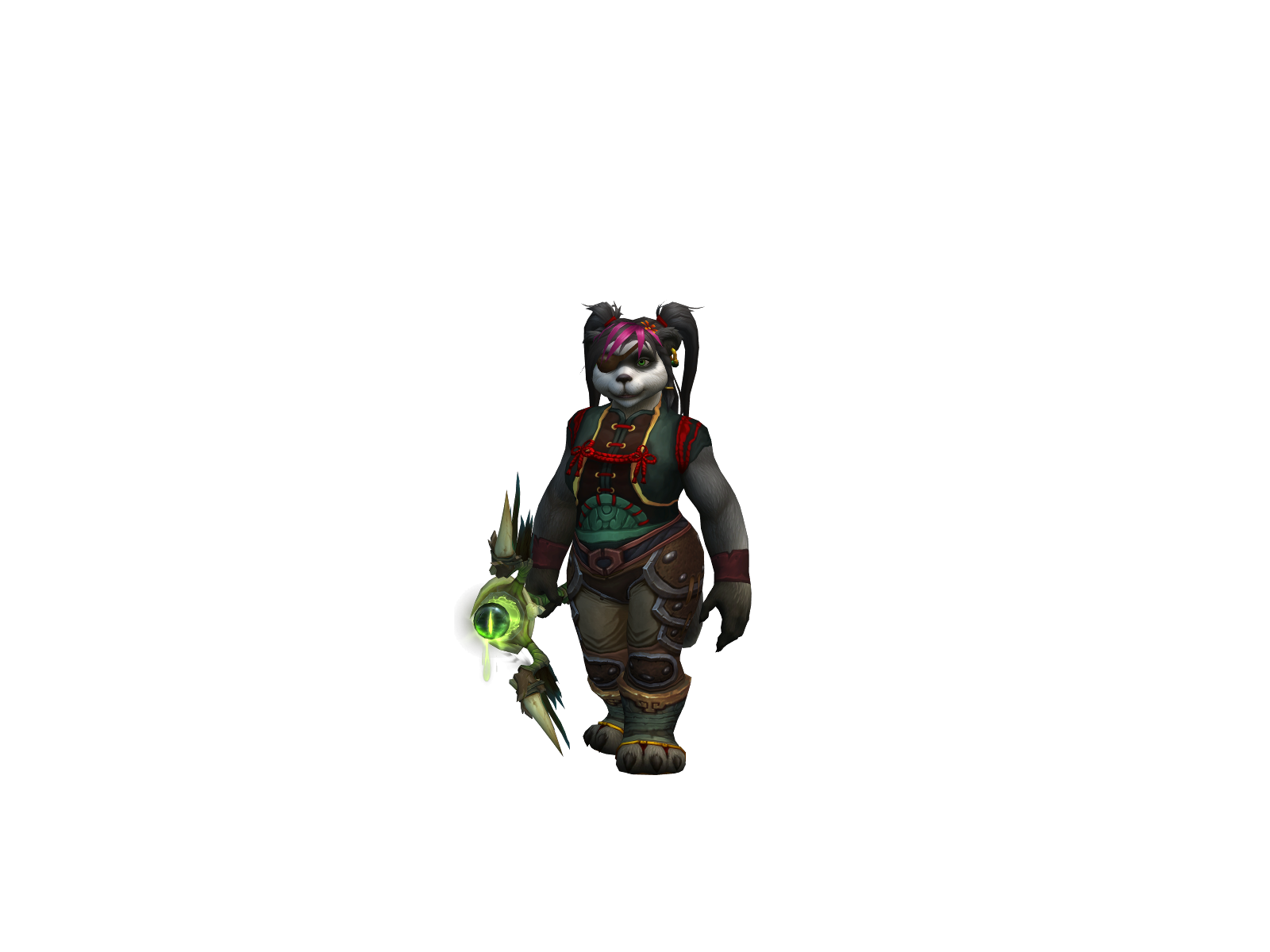 Lurlin 3D character render