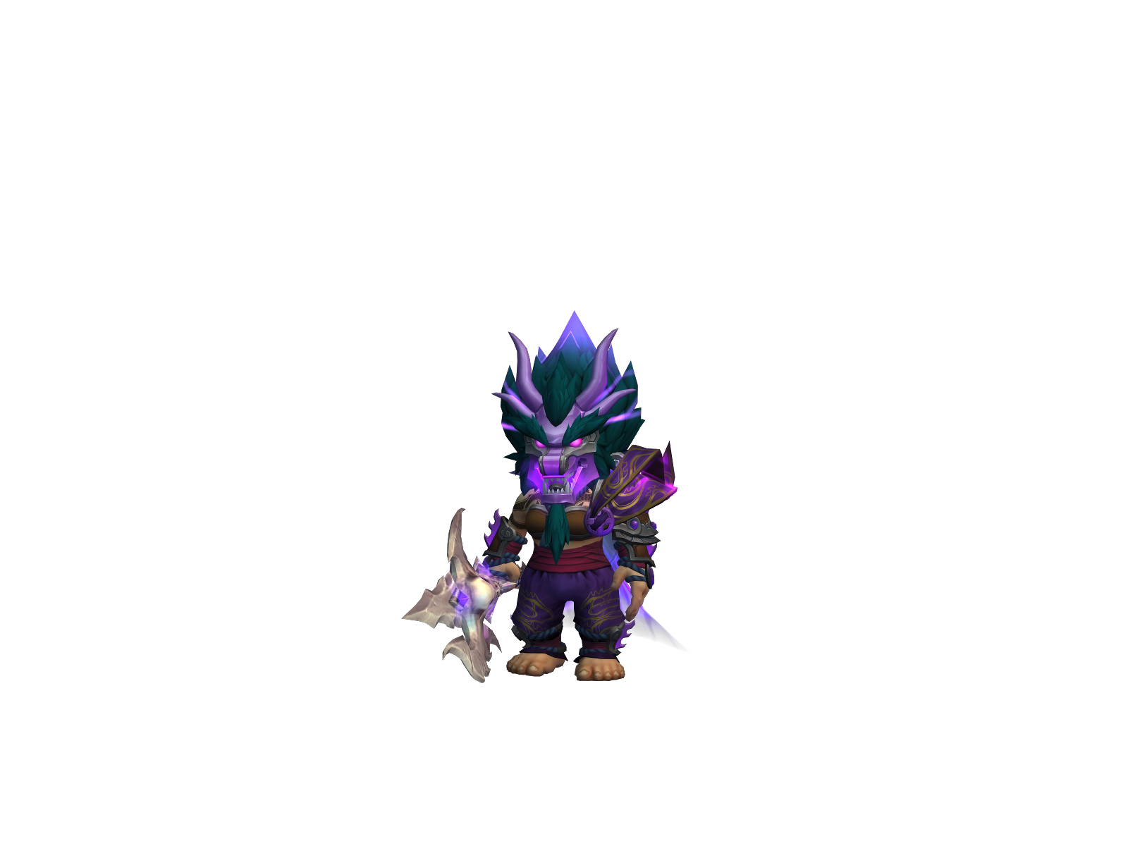 Moonflurry 3D character render
