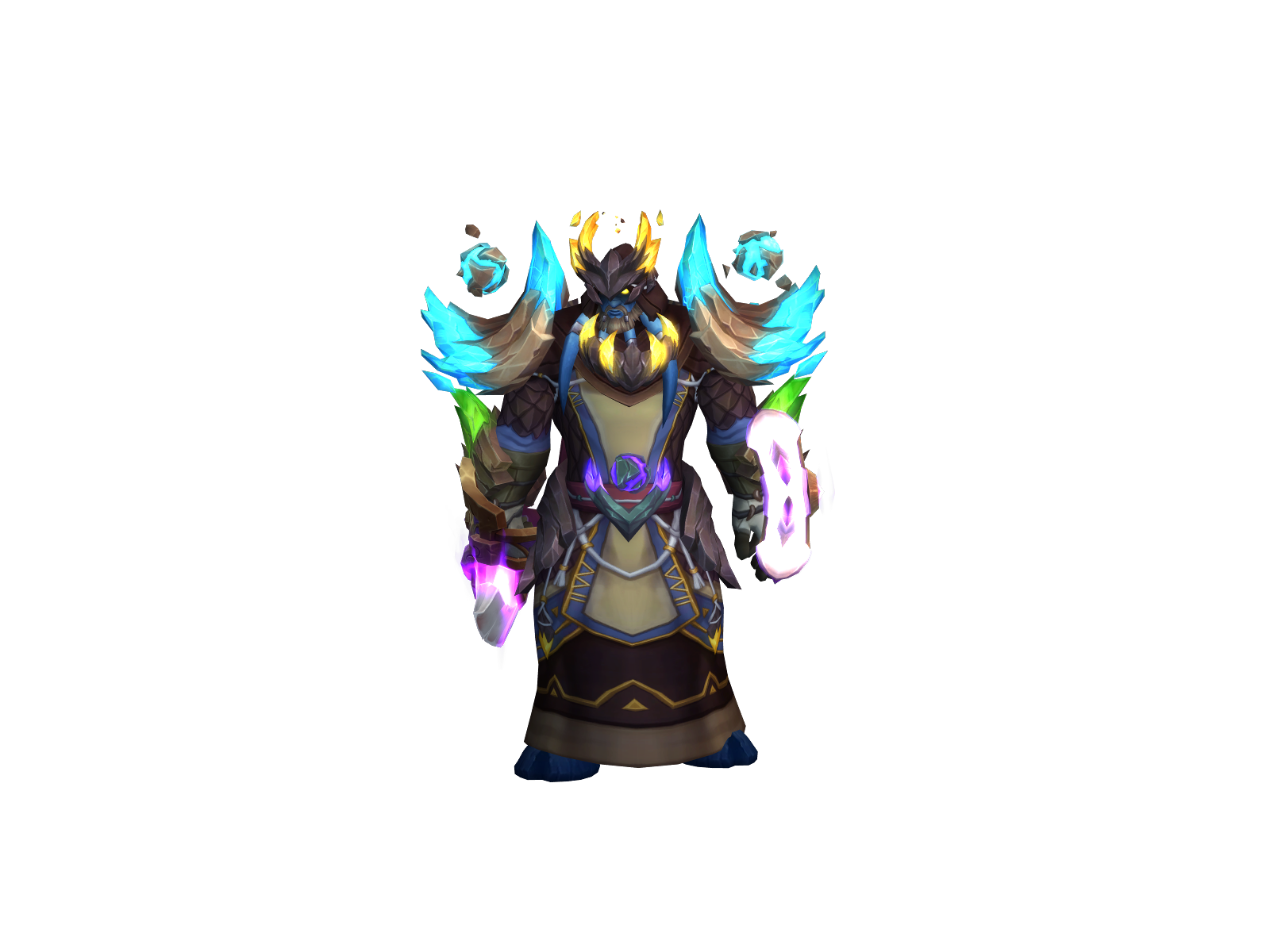 Bristik 3D character render