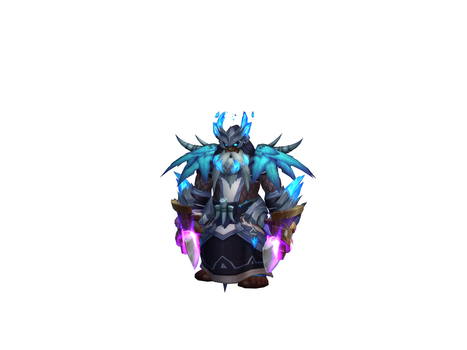 Modimli 3D character render