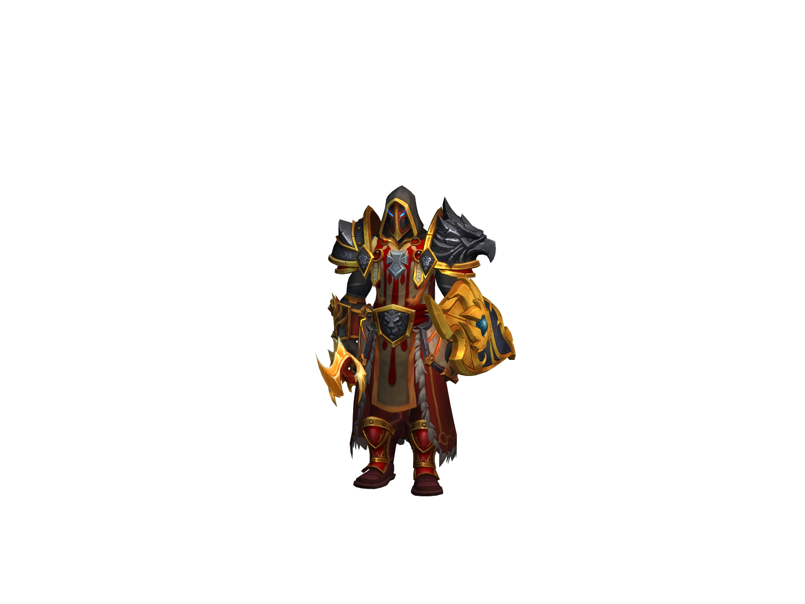 Serrion 3D character render