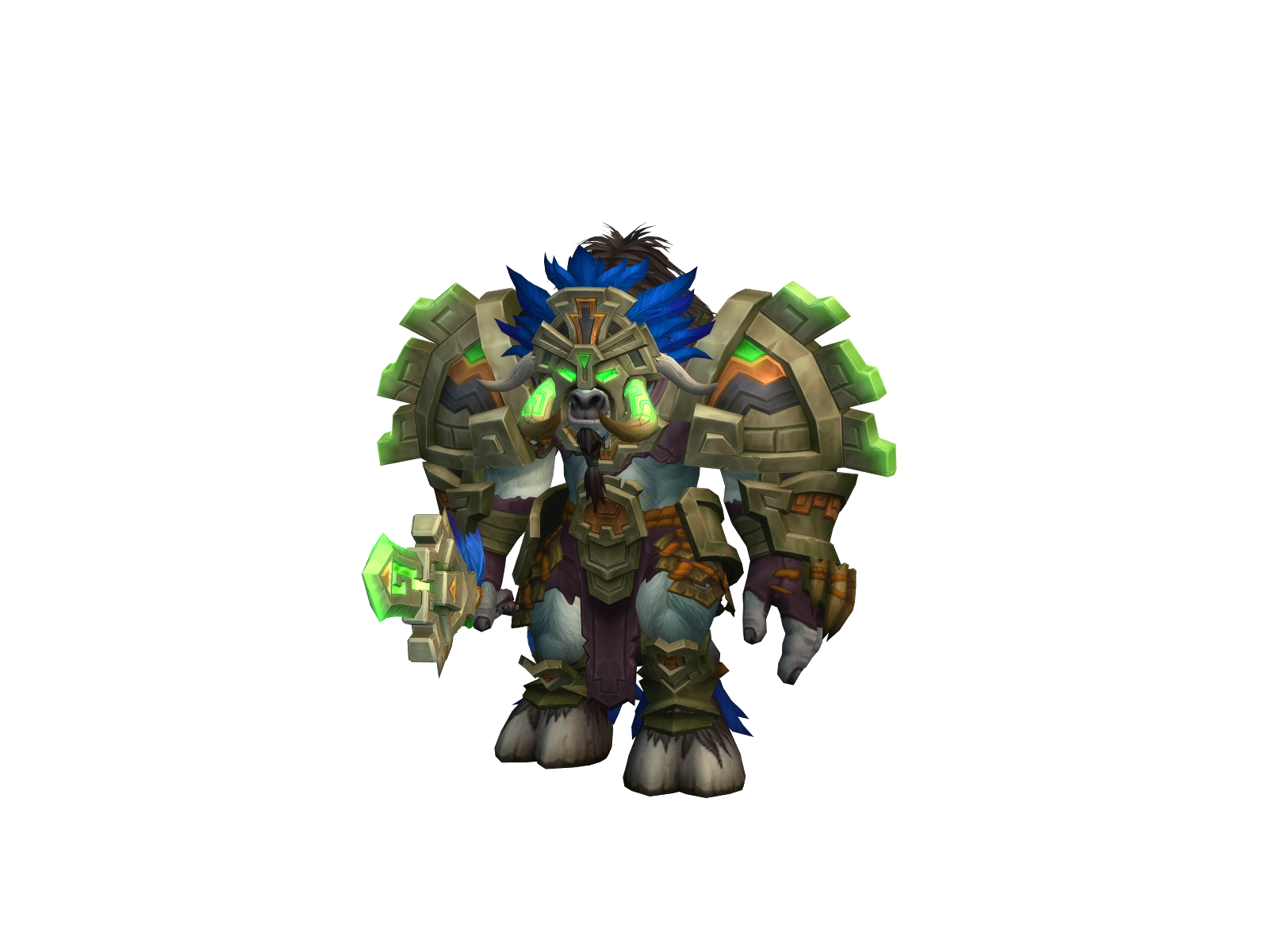 Tepuria 3D character render