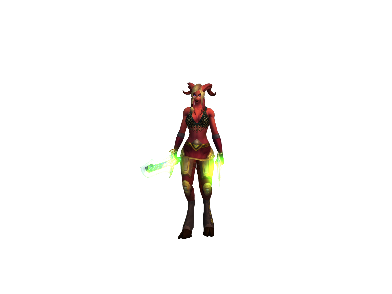Fyurei 3D character render