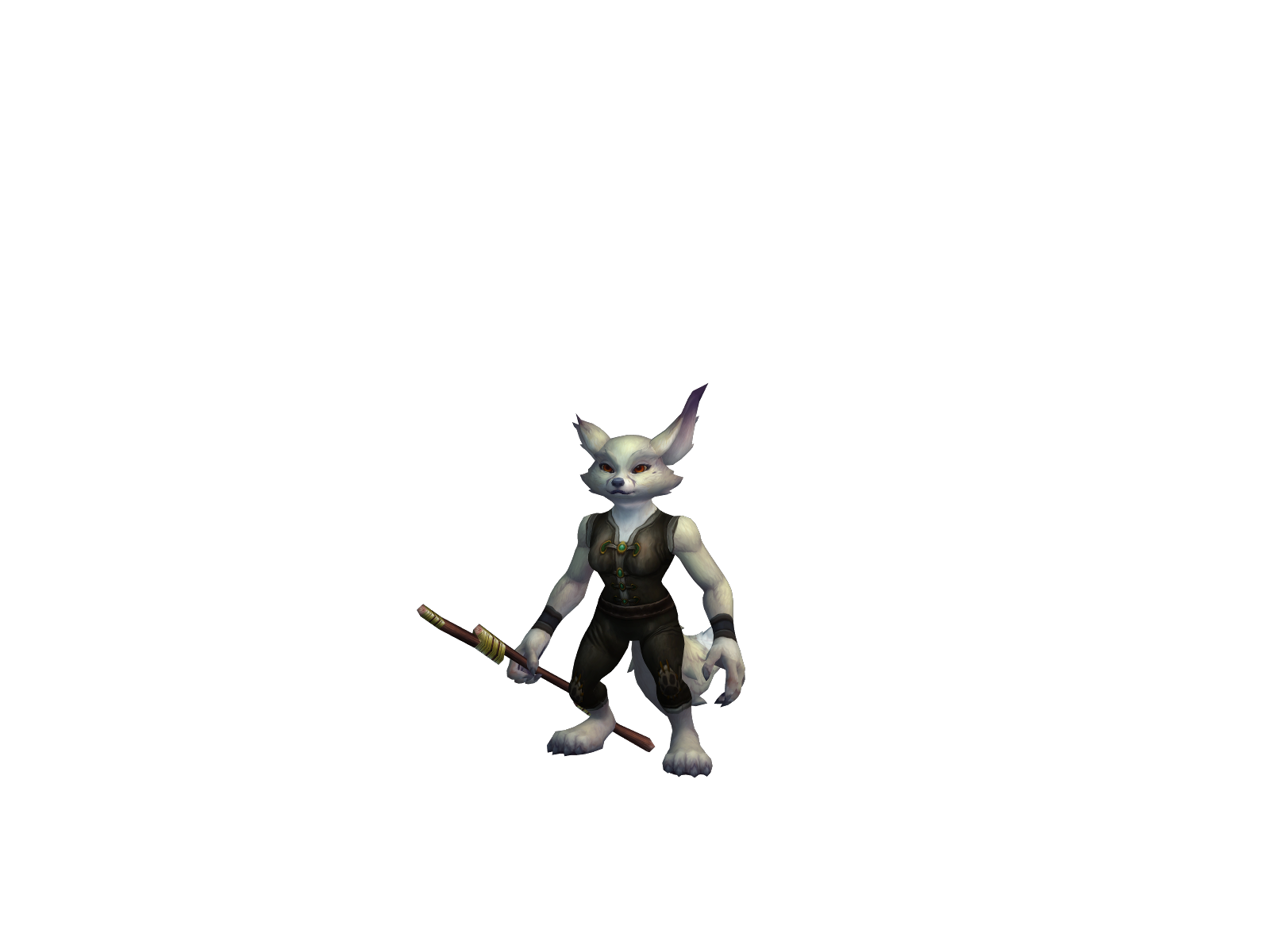 Lure 3D character render