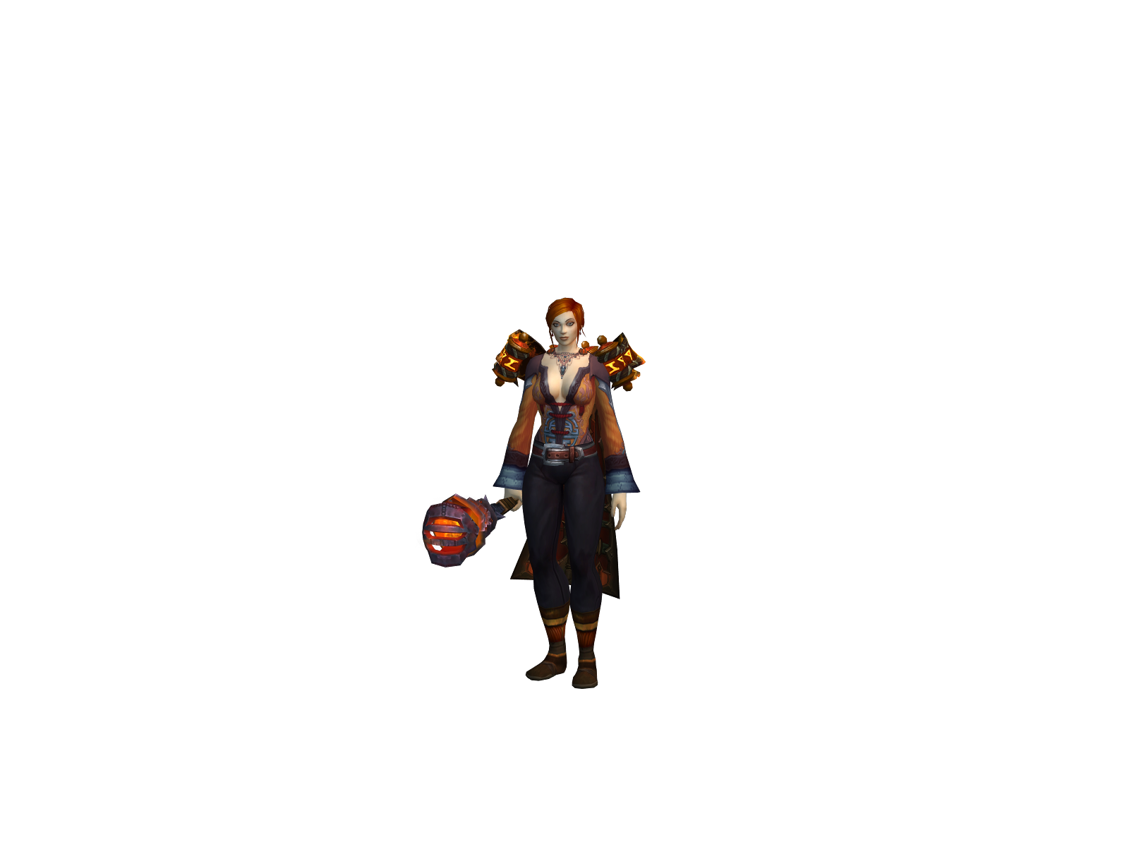 Mayz 3D character render