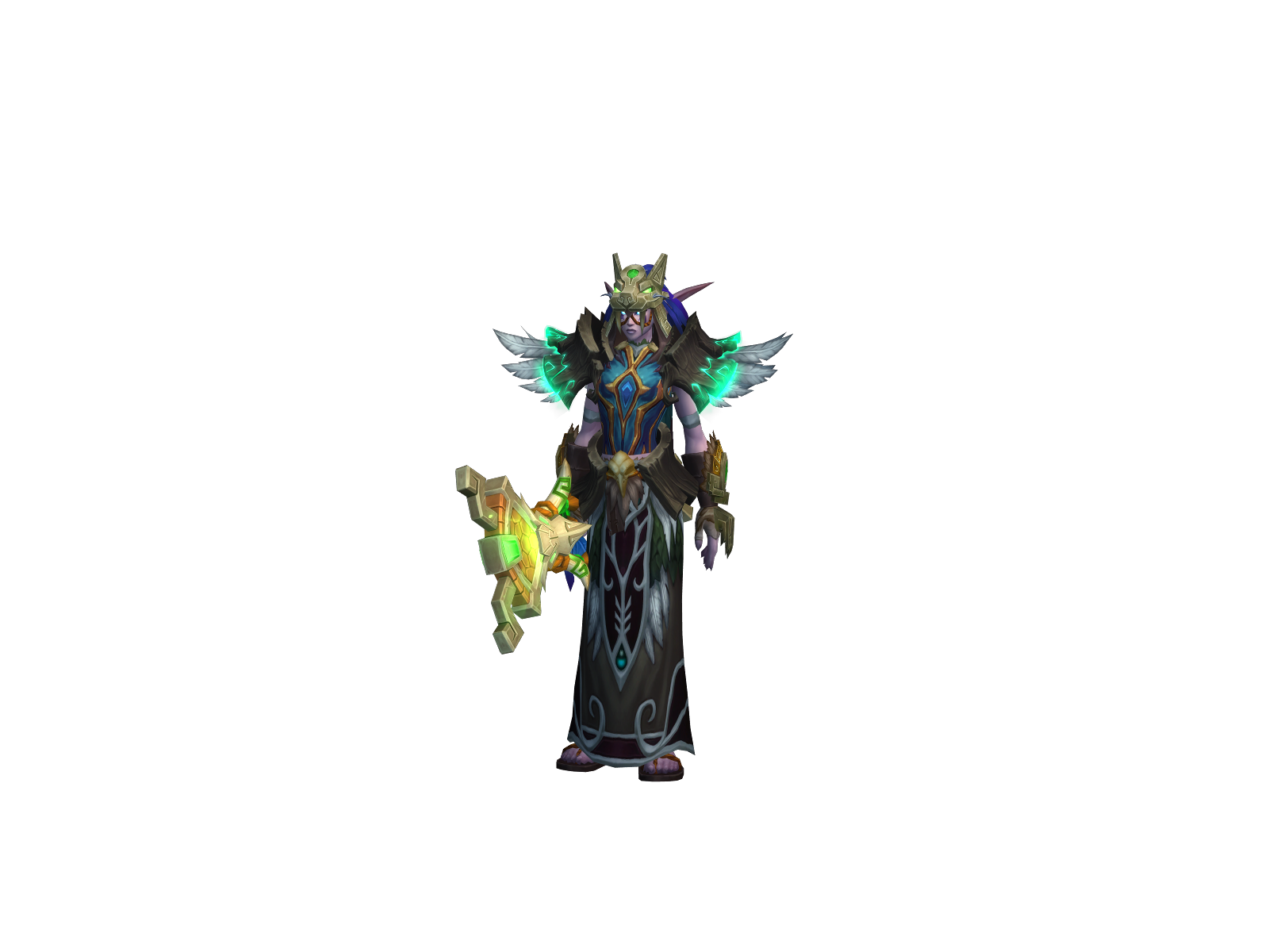 Ledrock 3D character render