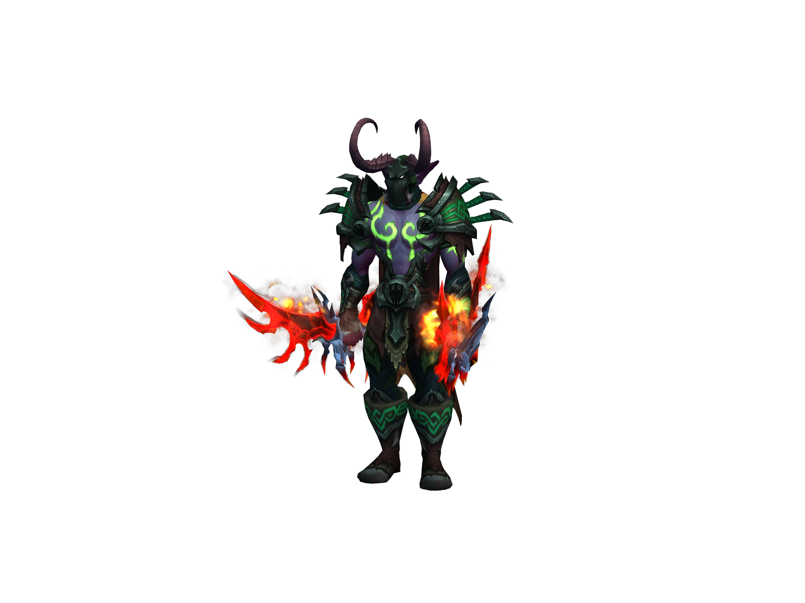 Devilmaster 3D character render